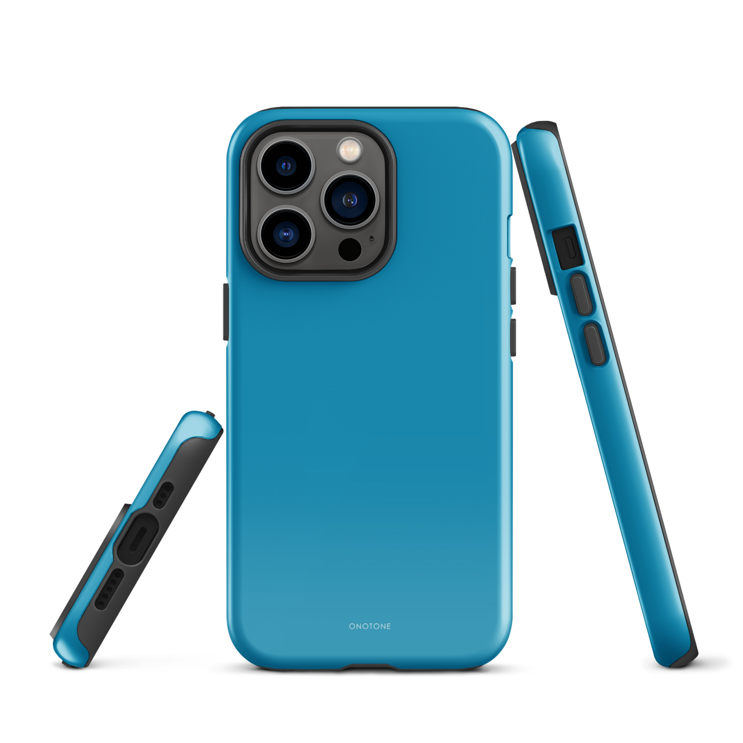 Solid Color blue iPhone® Case - Pantone® 313