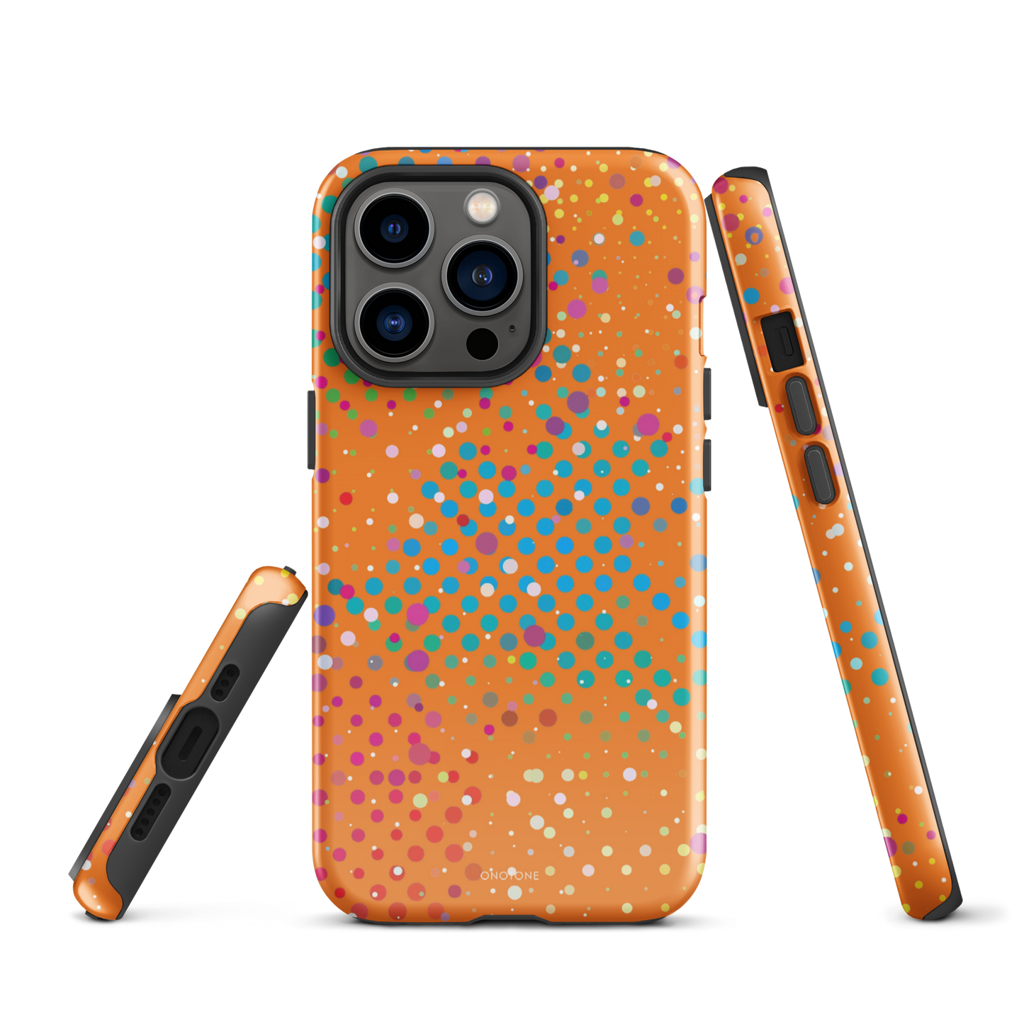 Philippine Orange Polka Dot iPhone 13 Pro Case