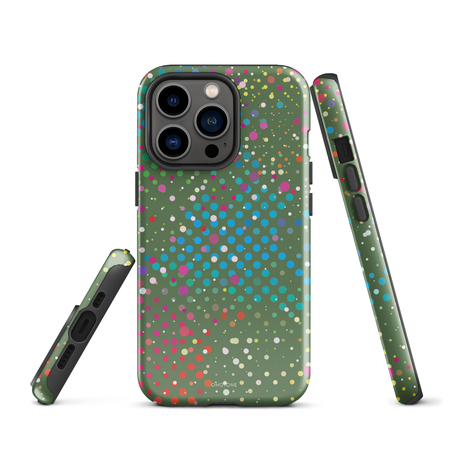 Japanese Laurel Polka Dot iPhone 13 Pro Case