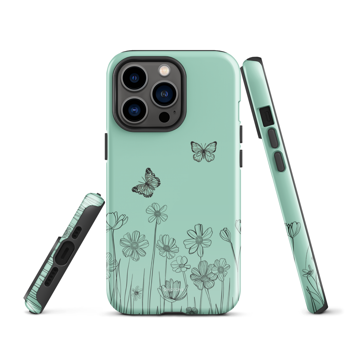 Graciously Green Pastel Color iPhone 13 Pro Case