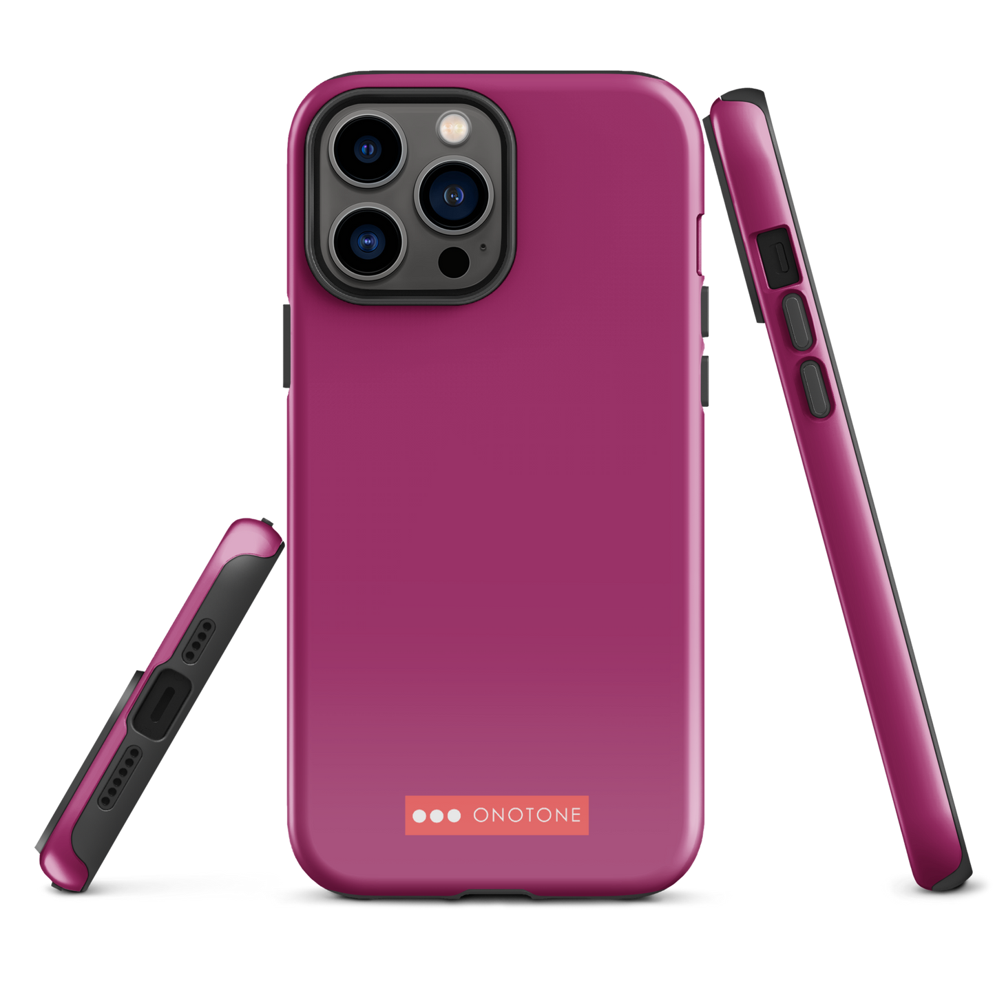 Dual Layer pink iPhone® Case - Pantone® 234