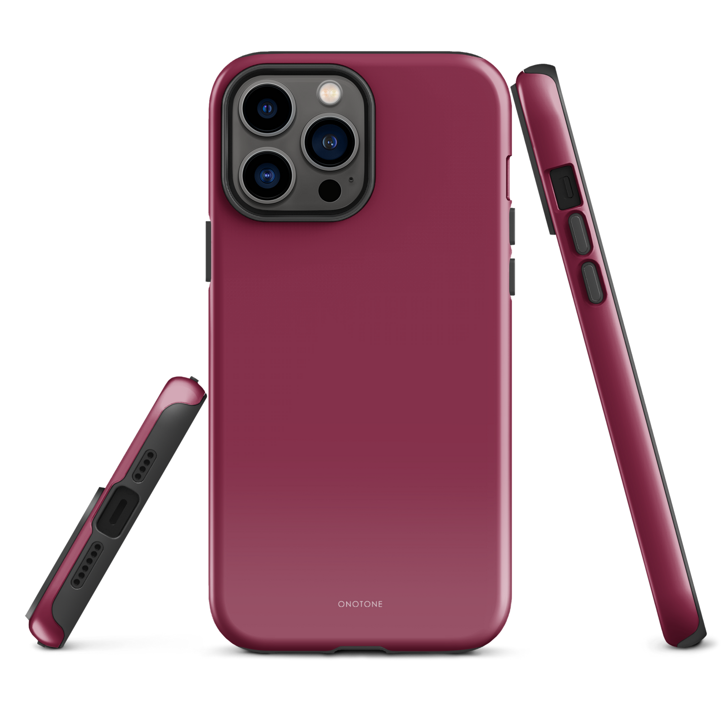 Solid Color red iPhone® Case - Pantone® 208