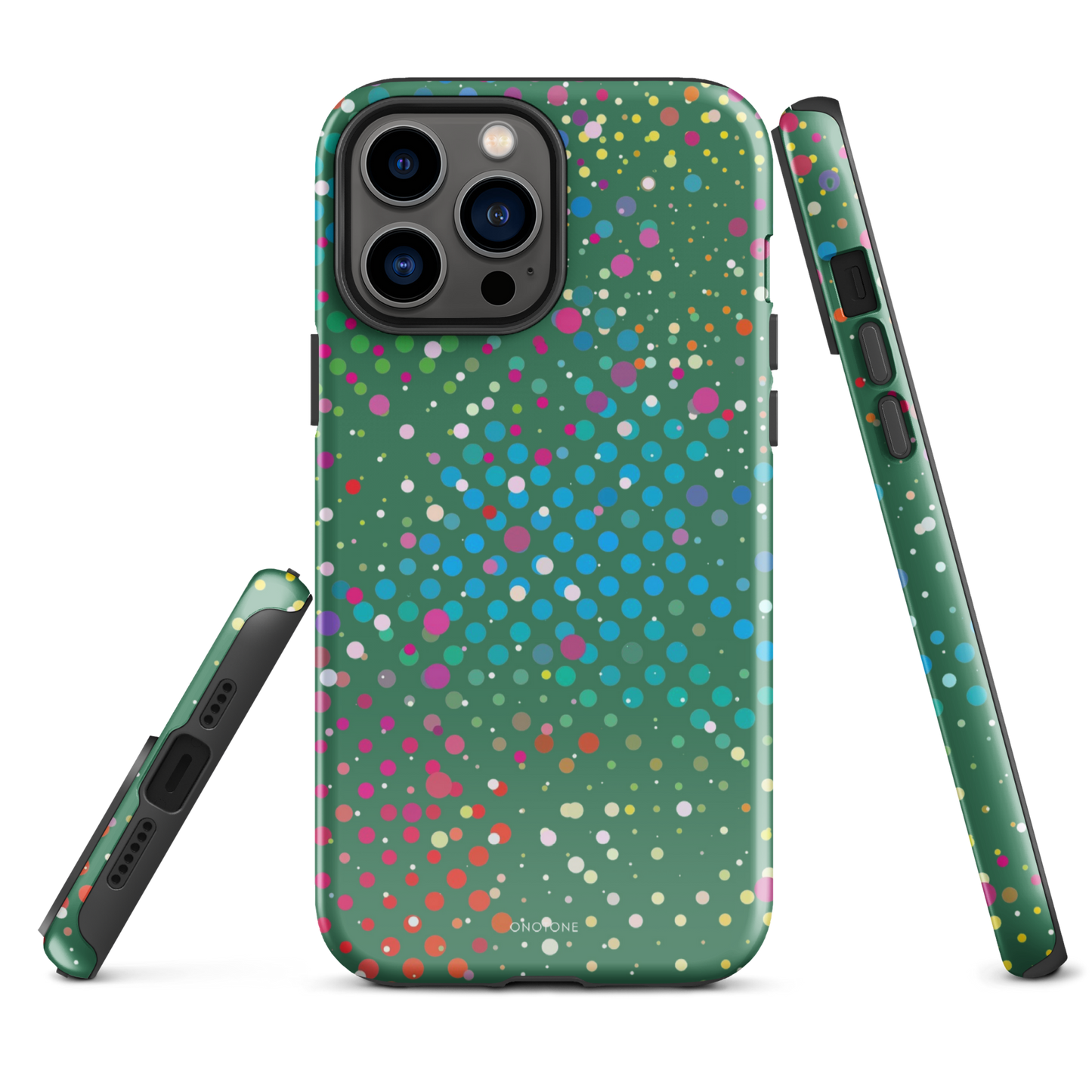 La Salle Green Polka Dot iPhone 13 Pro Max Case