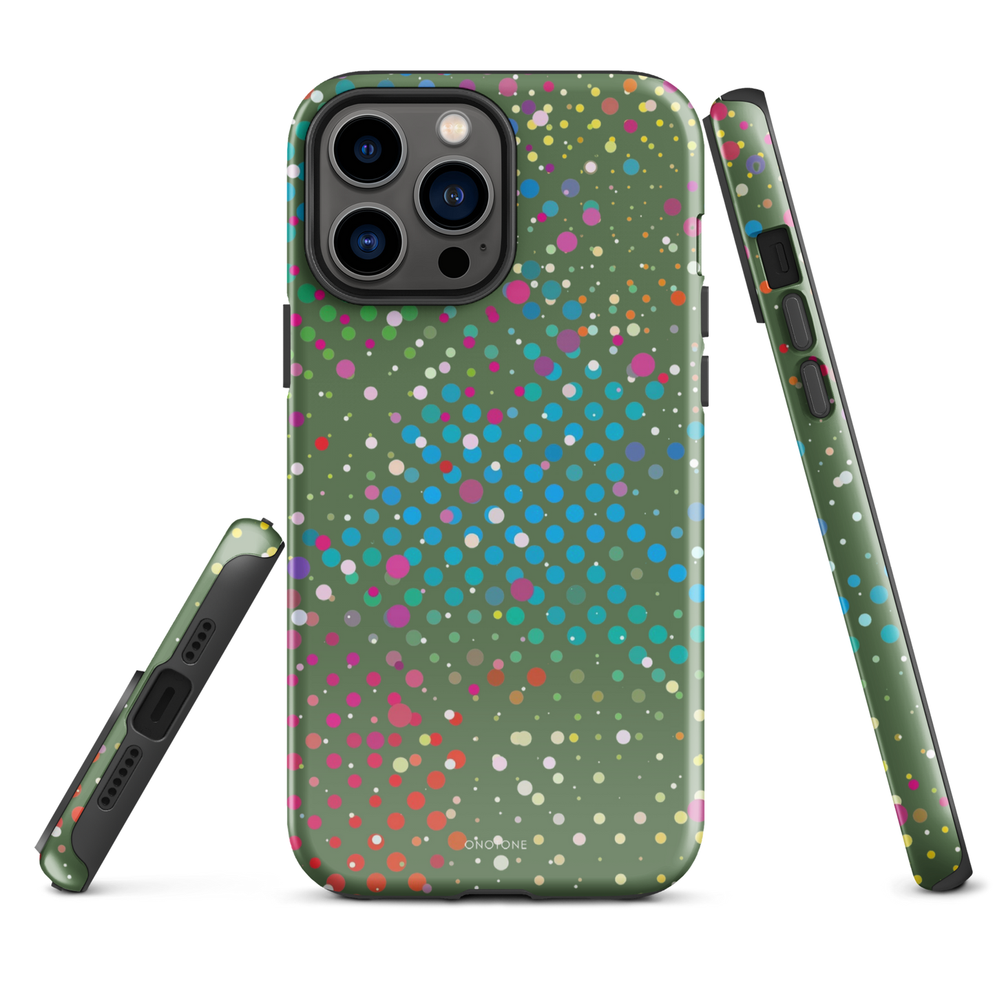 Japanese Laurel Polka Dot iPhone 13 Pro Max Case