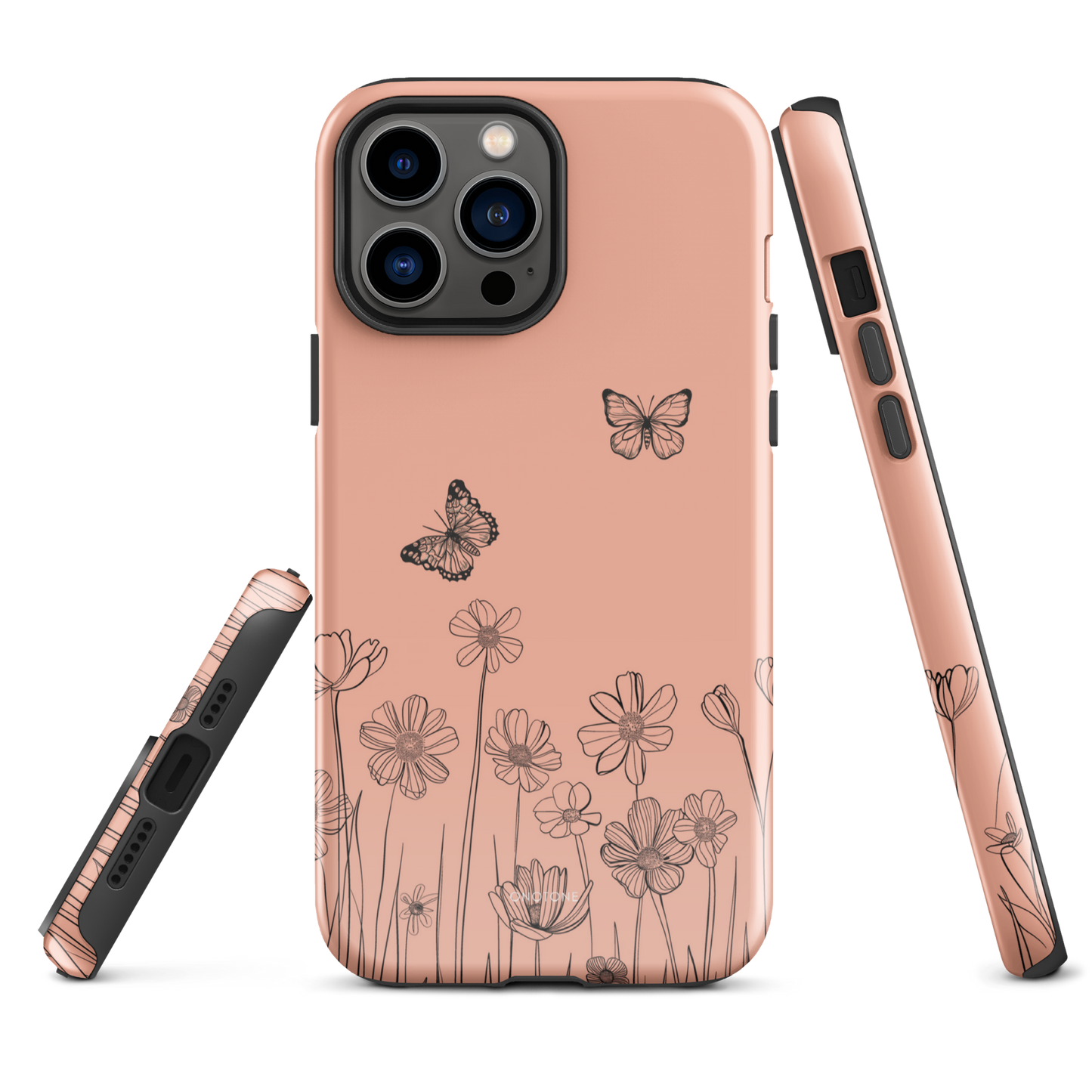 Peach Palazzo Pastel Color iPhone 13 Pro Max Case