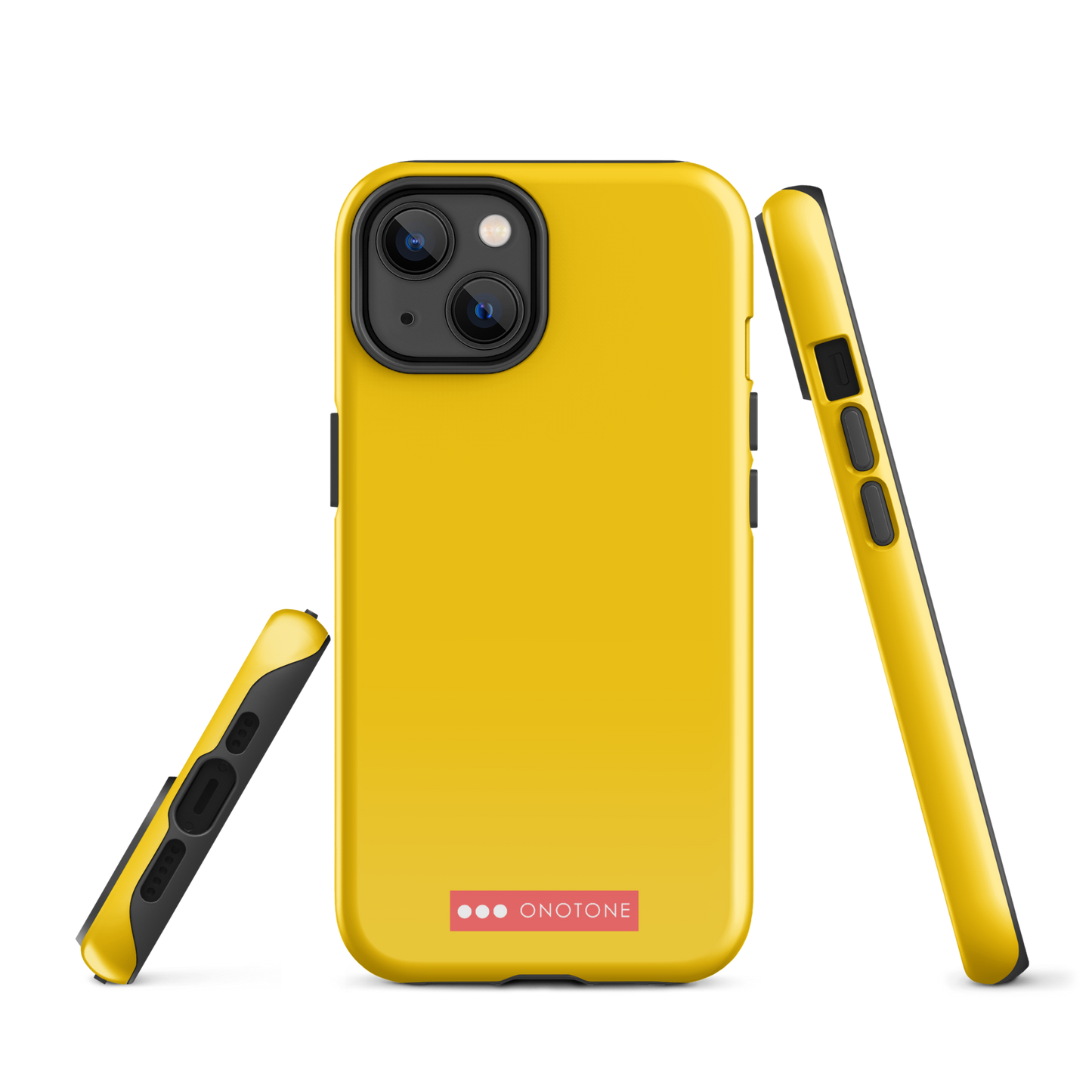 Dual Layer Yellow iPhone® Case - Pantone® 116