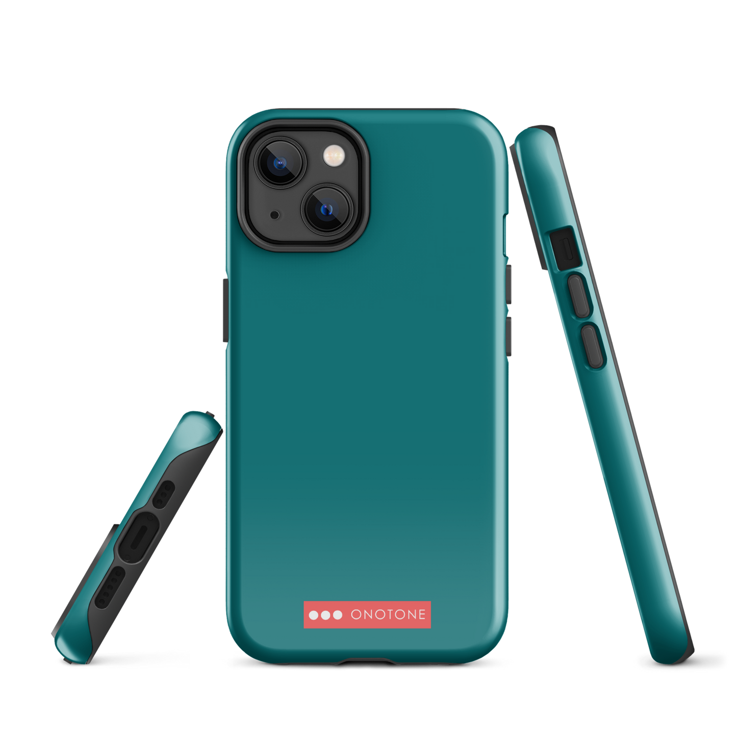 Dual Layer blue iPhone® Case - Pantone® 322