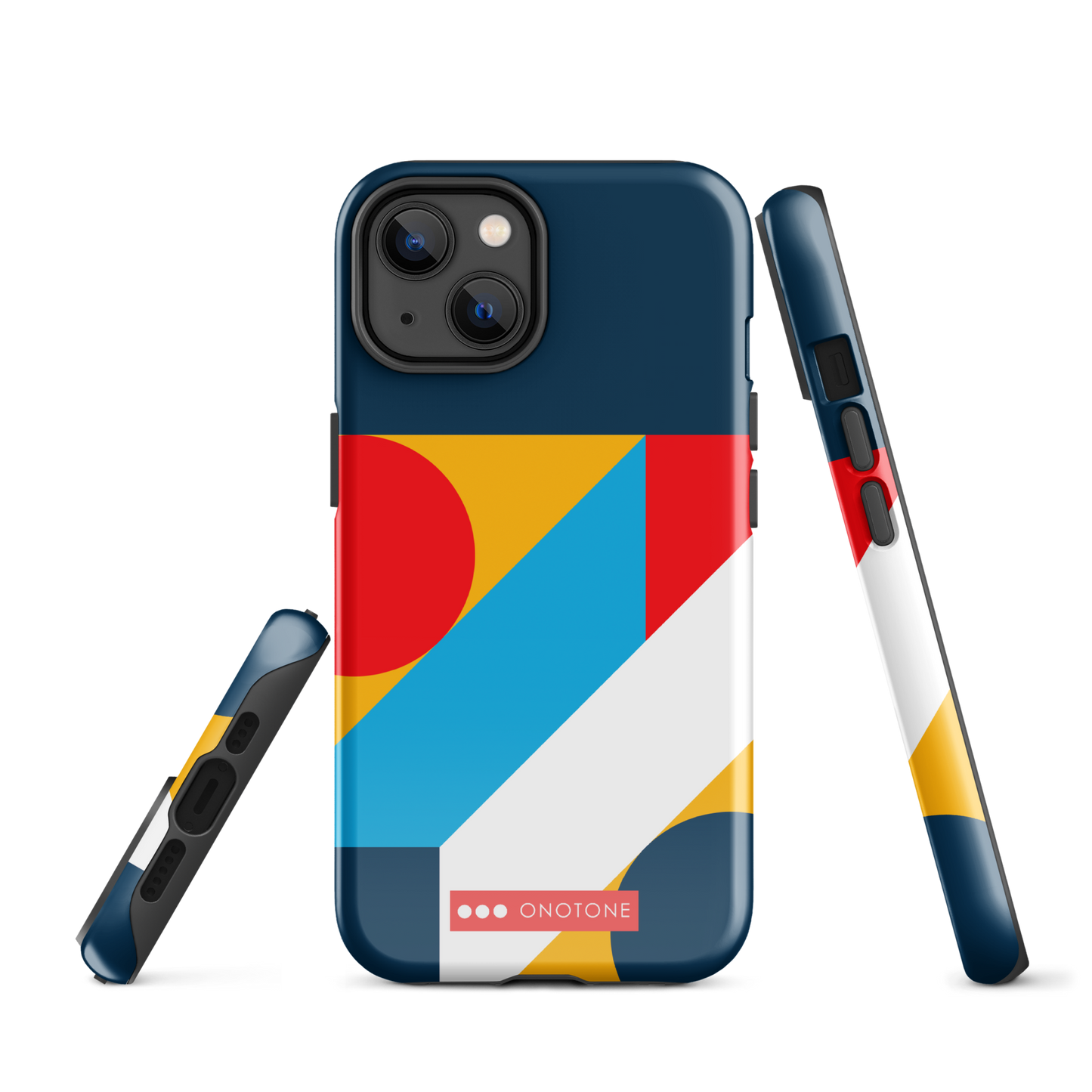Dual Layer abstract modern iPhone® Case
