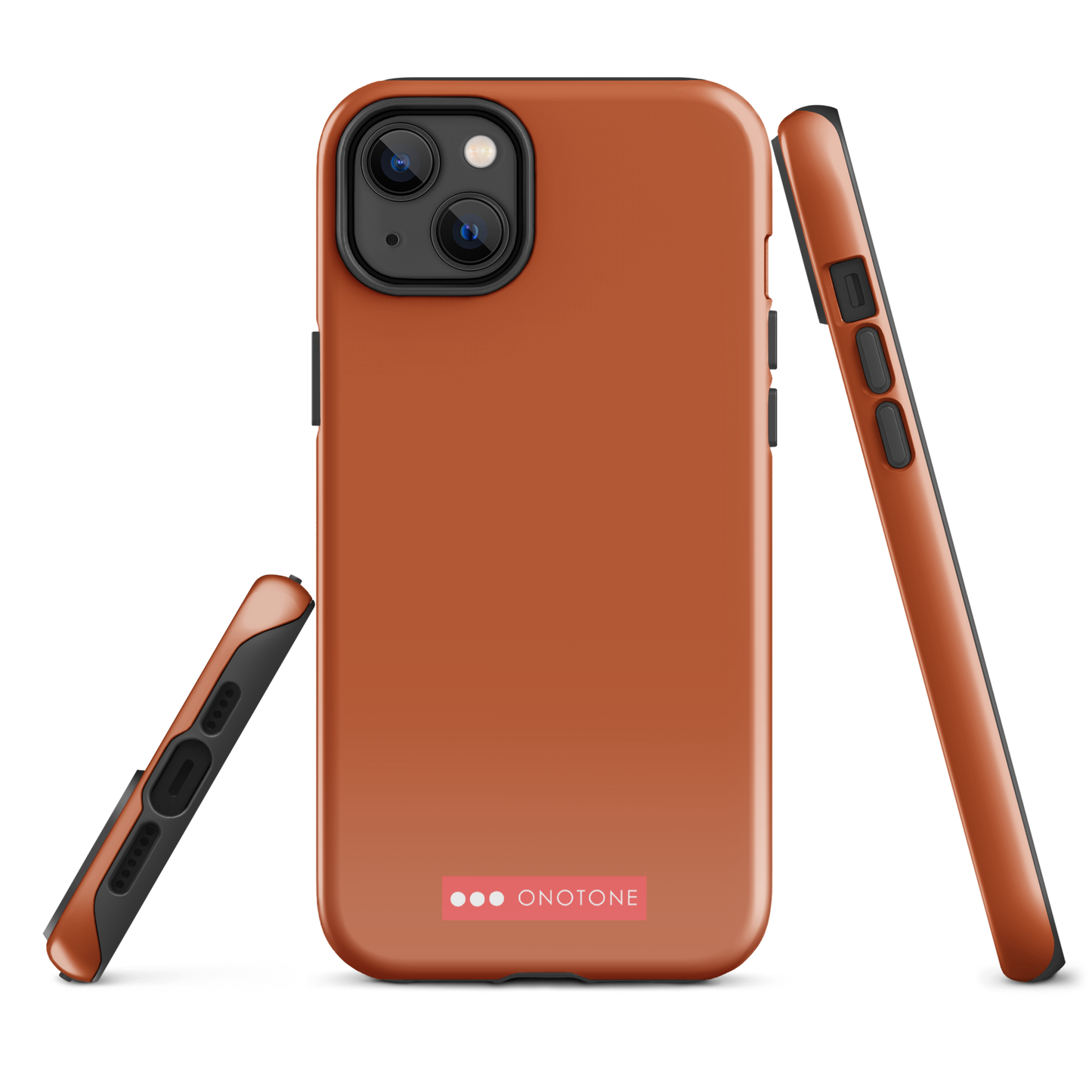 Dual Layer orange iPhone® Case - Pantone® 167