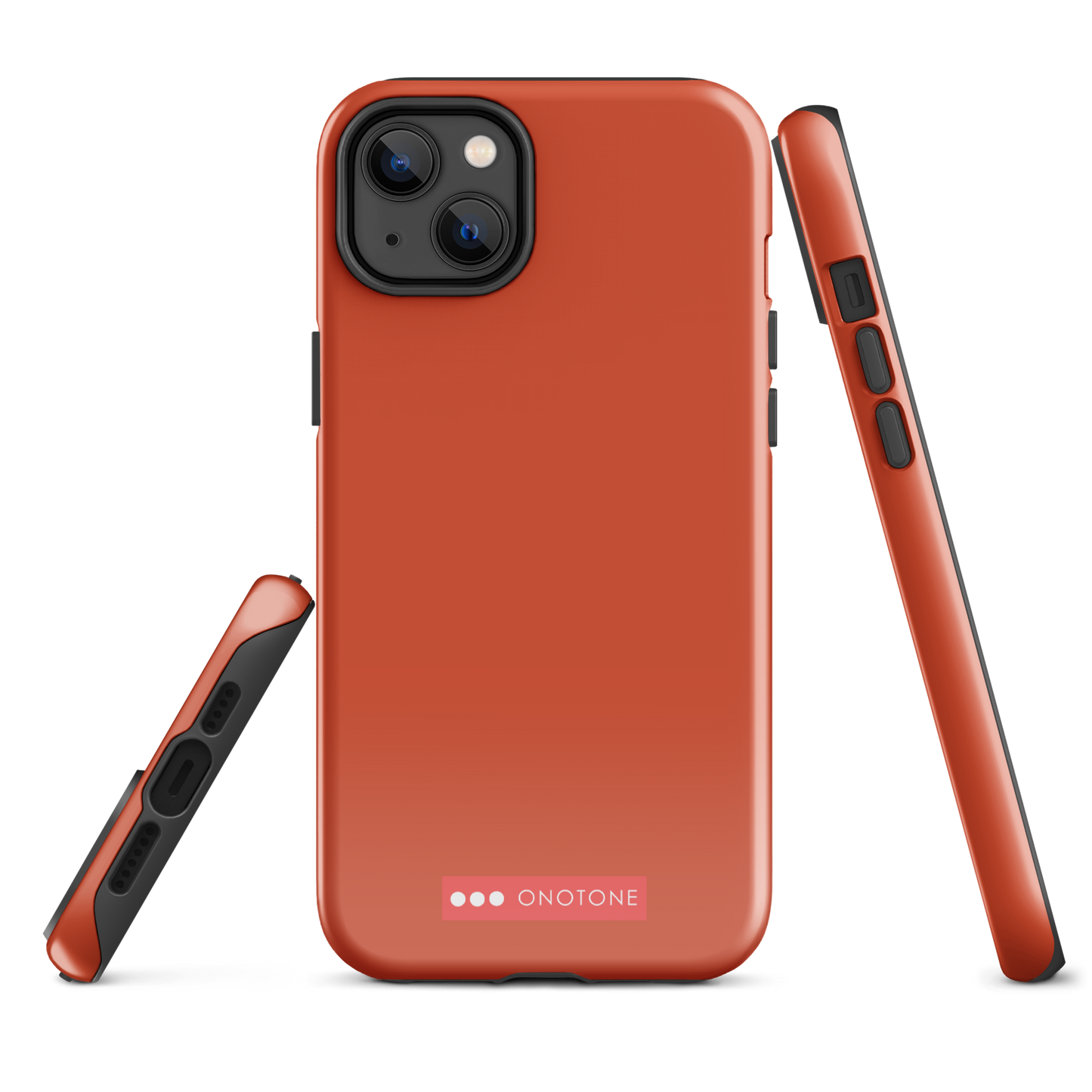Dual Layer orange iPhone® Case - Pantone® 173