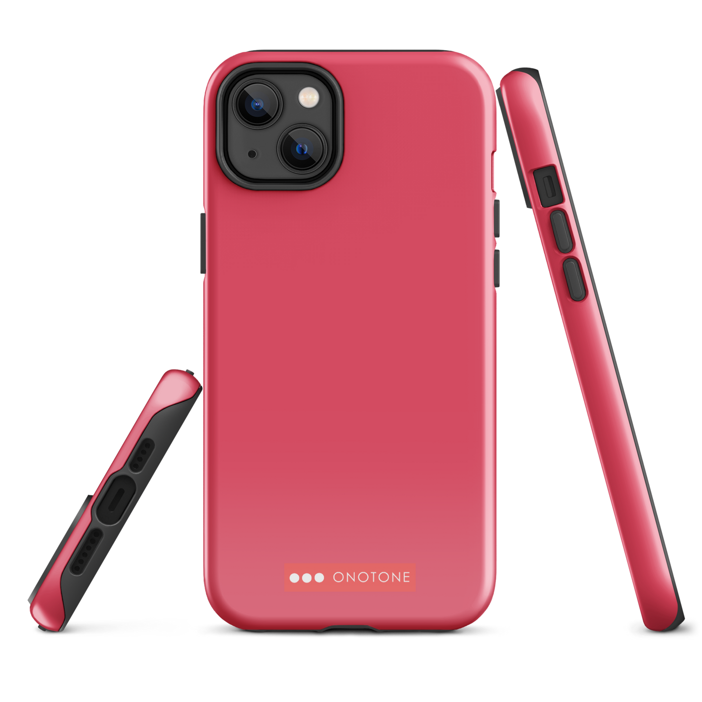 Solid Color red iPhone® Case - Pantone® 198