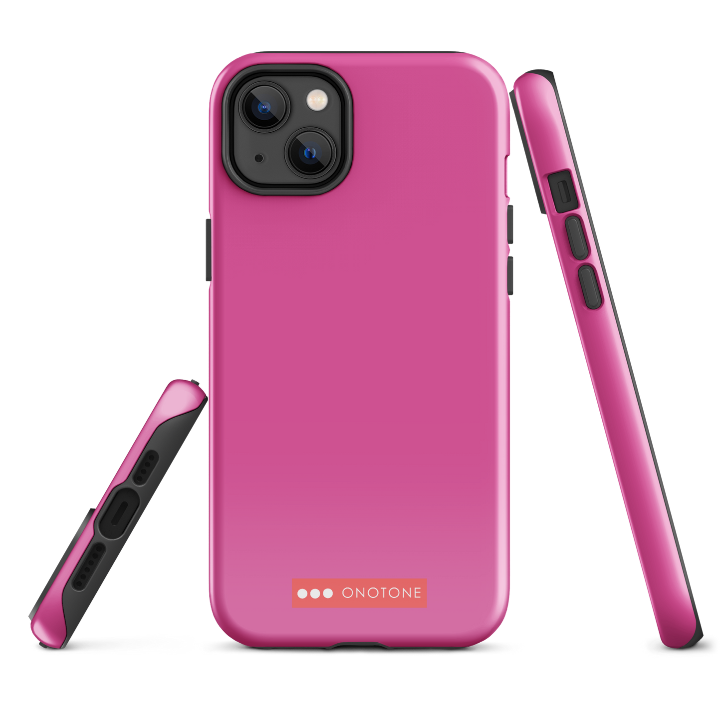 Dual Layer pink iPhone® Case - Pantone® 232
