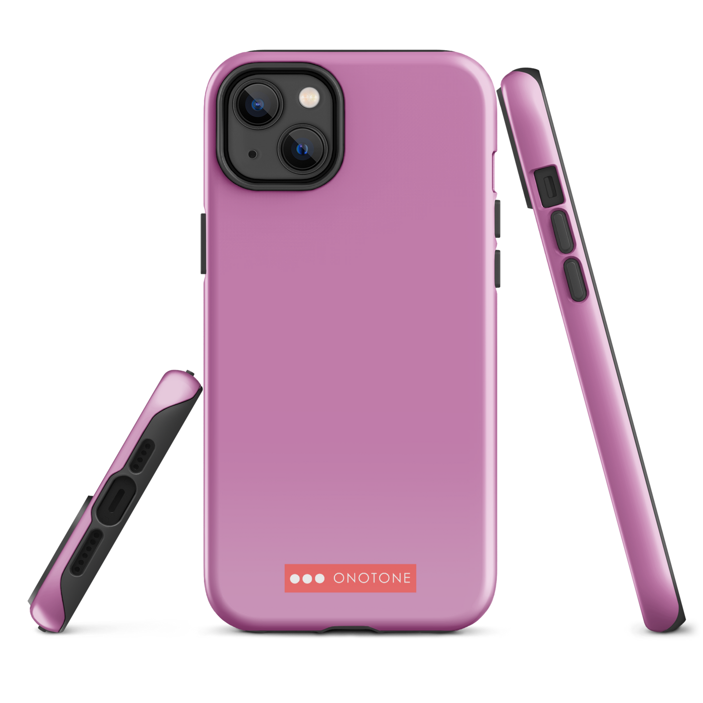 Dual Layer pink iPhone® Case - Pantone® 245
