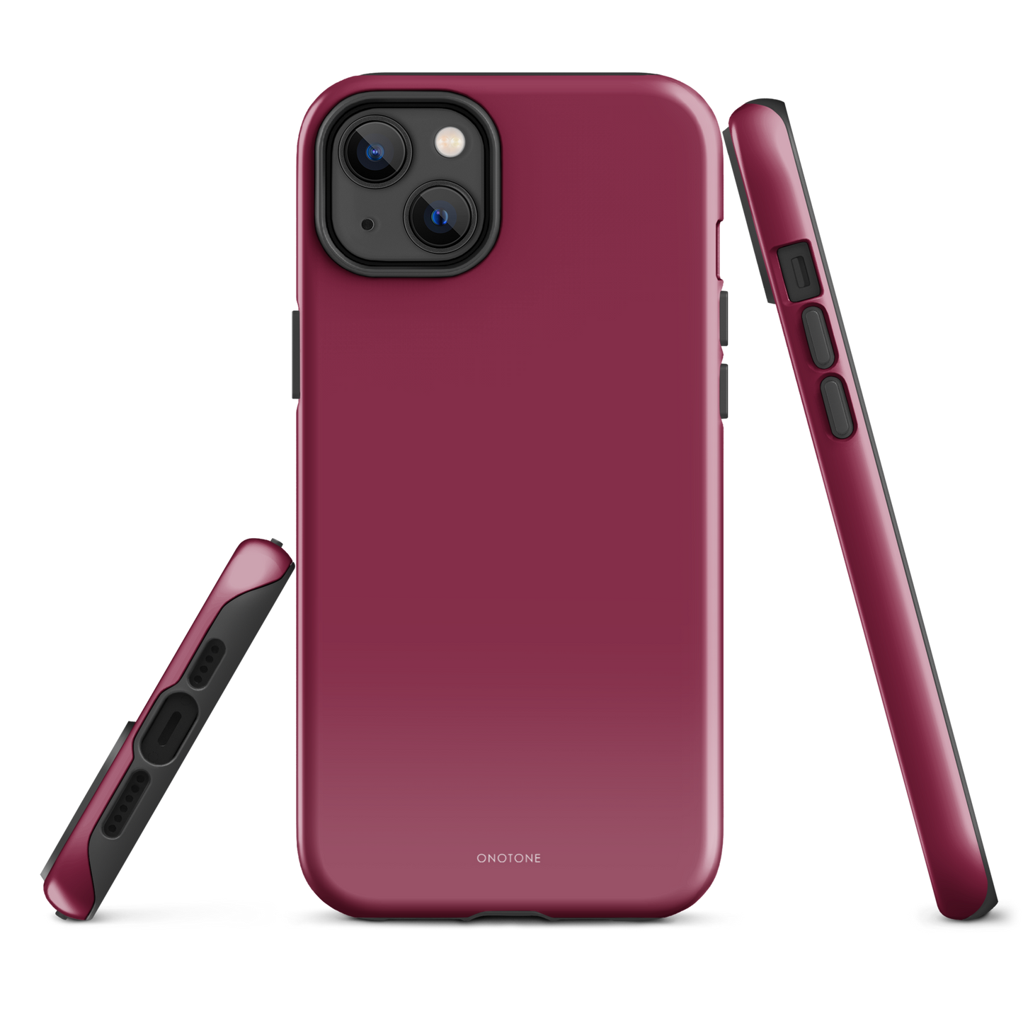 Solid Color red iPhone® Case - Pantone® 208