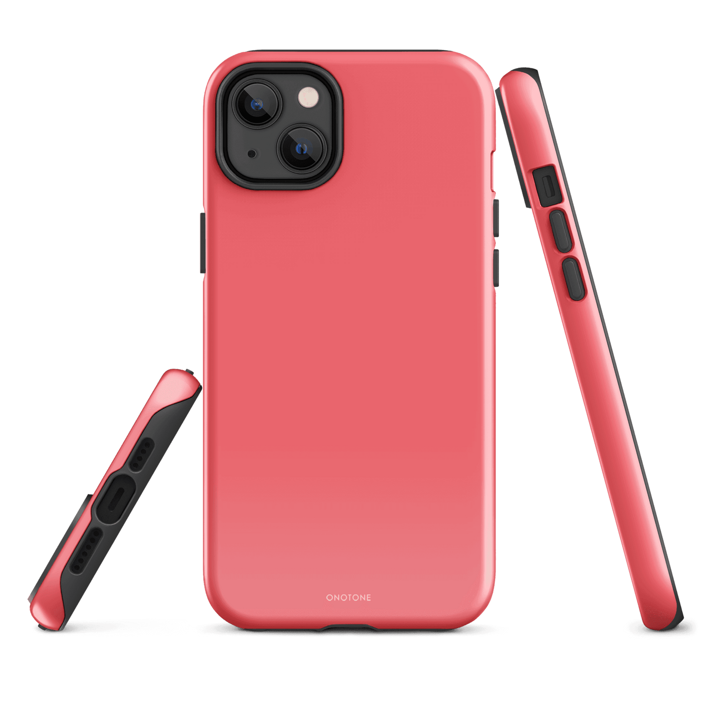 Light Coral Red iPhone Case