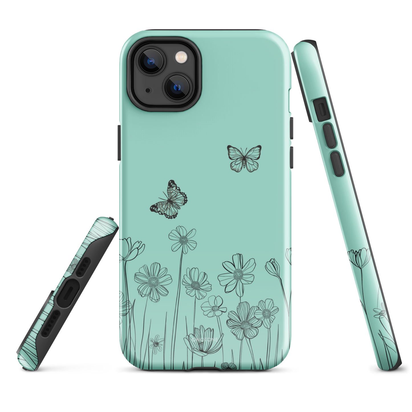 Dewdrops Pastel Color iPhone 14 Plus Case