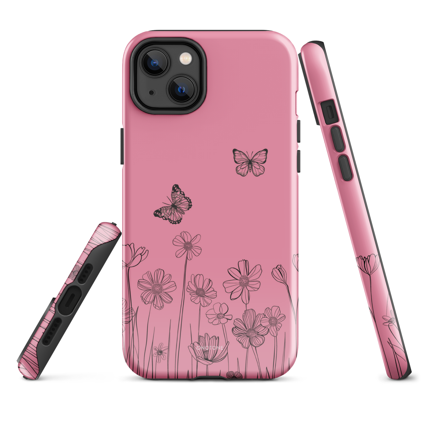Pink Taffy Pastel Color iPhone 14 Plus Case