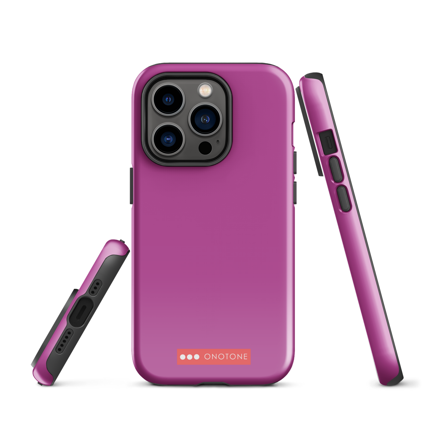 Dual Layer pink iPhone® Case - Pantone® 246