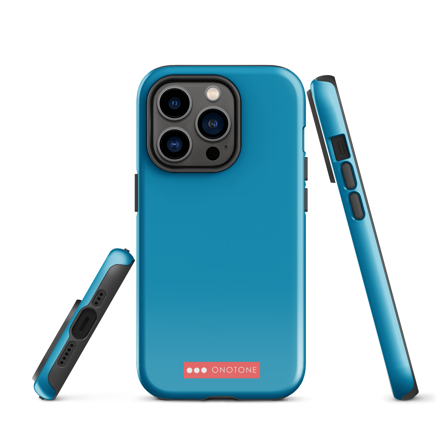 Dual Layer blue iPhone® Case - Pantone® 313