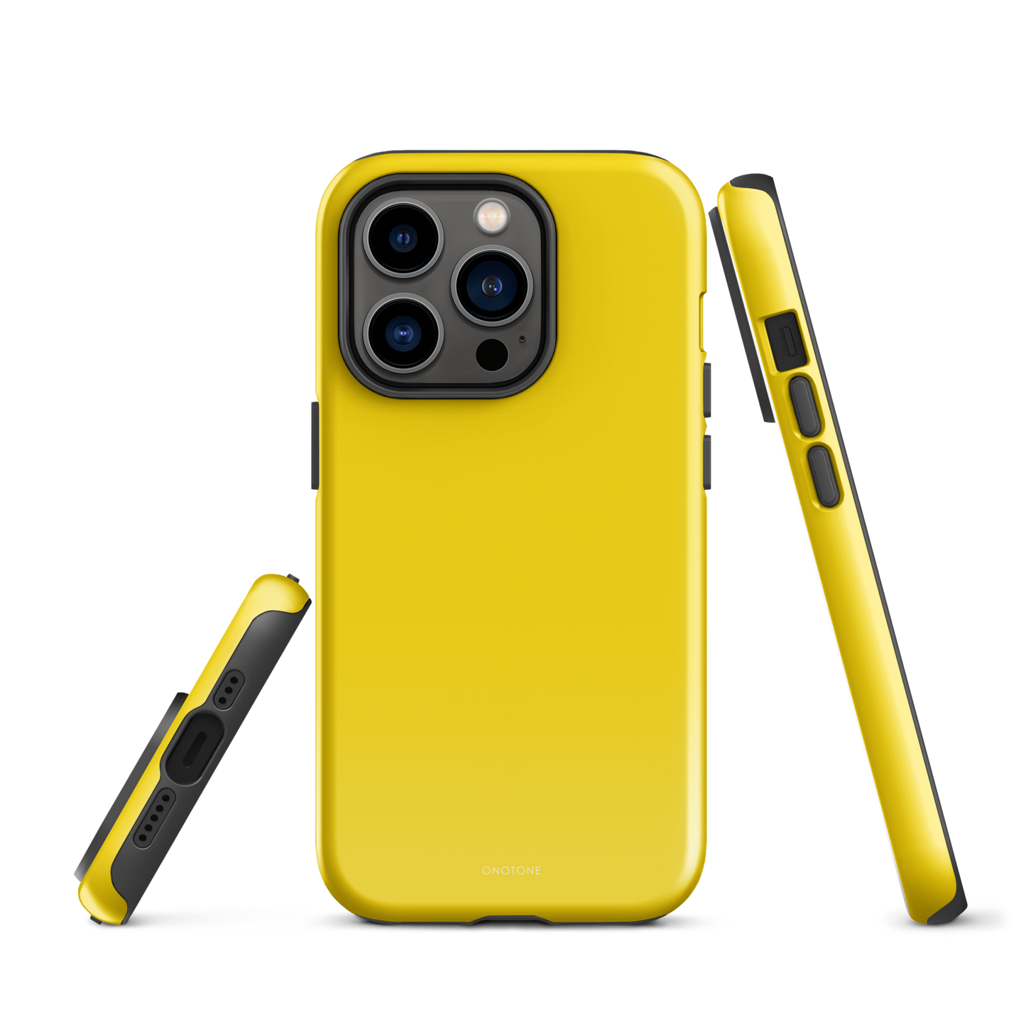 Solid Color yellow iPhone® Case - Pantone® 108