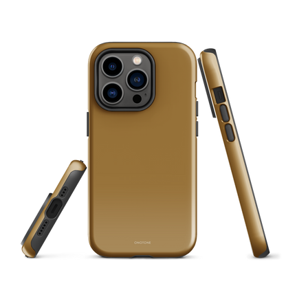 Solid Color brown iPhone® Case - Pantone® 132