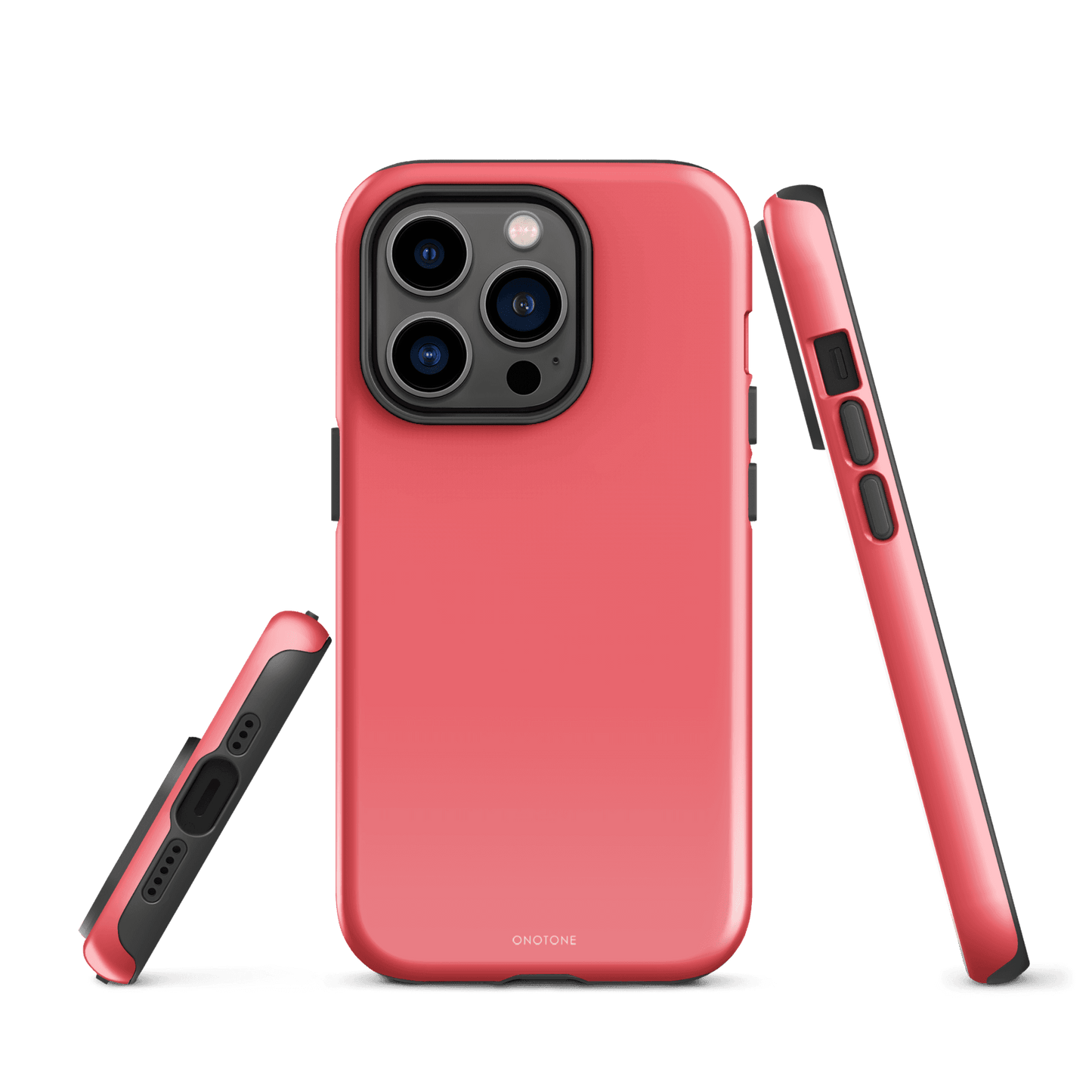 Light Coral Red iPhone Case