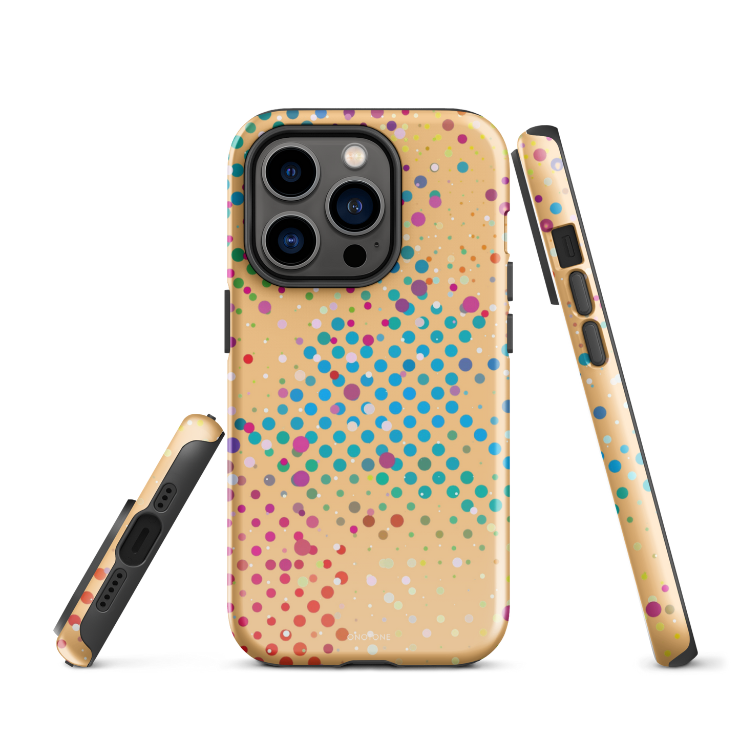 Warm Cocoon Polka Dot iPhone 14 Pro Case