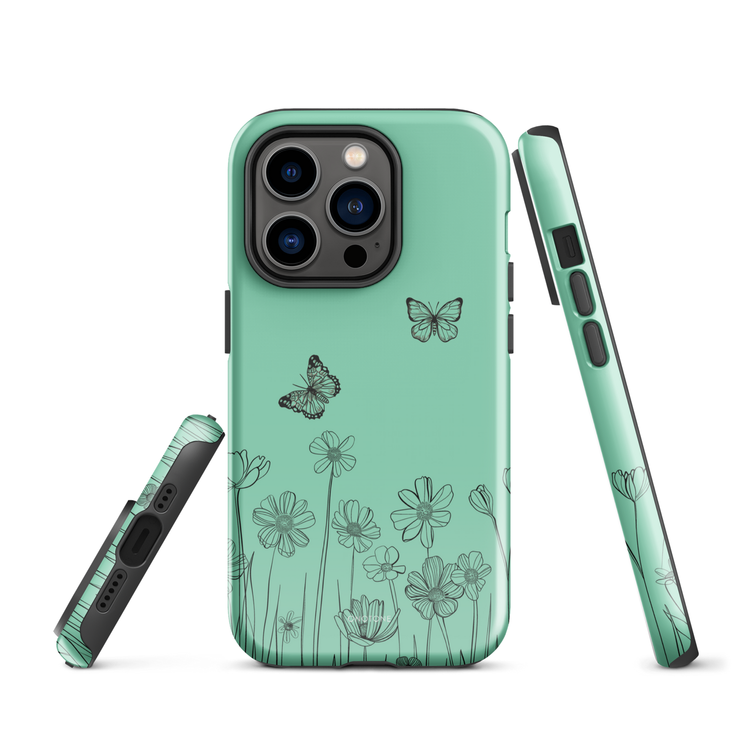 Dreamy Green Pastel Color iPhone 14 Pro Case