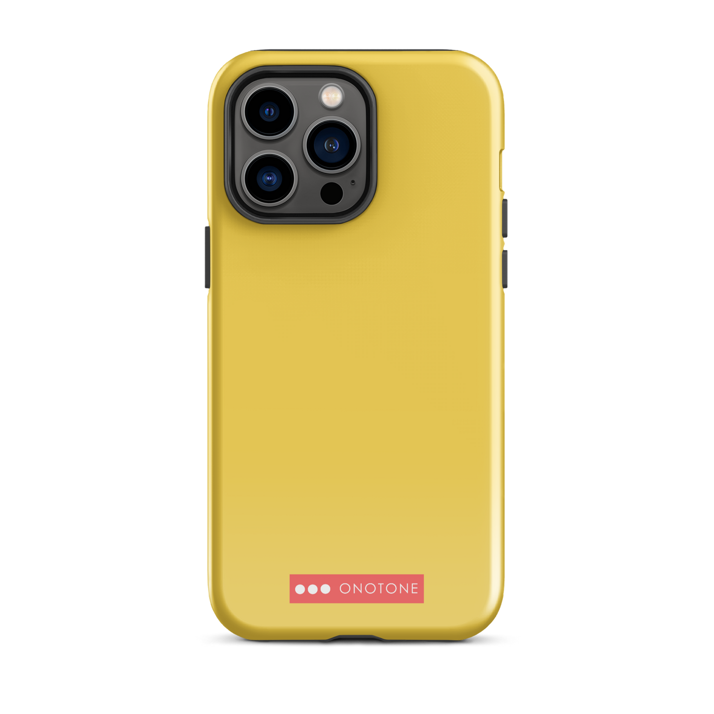 Dual Layer Yellow iPhone® Case - Pantone® 128