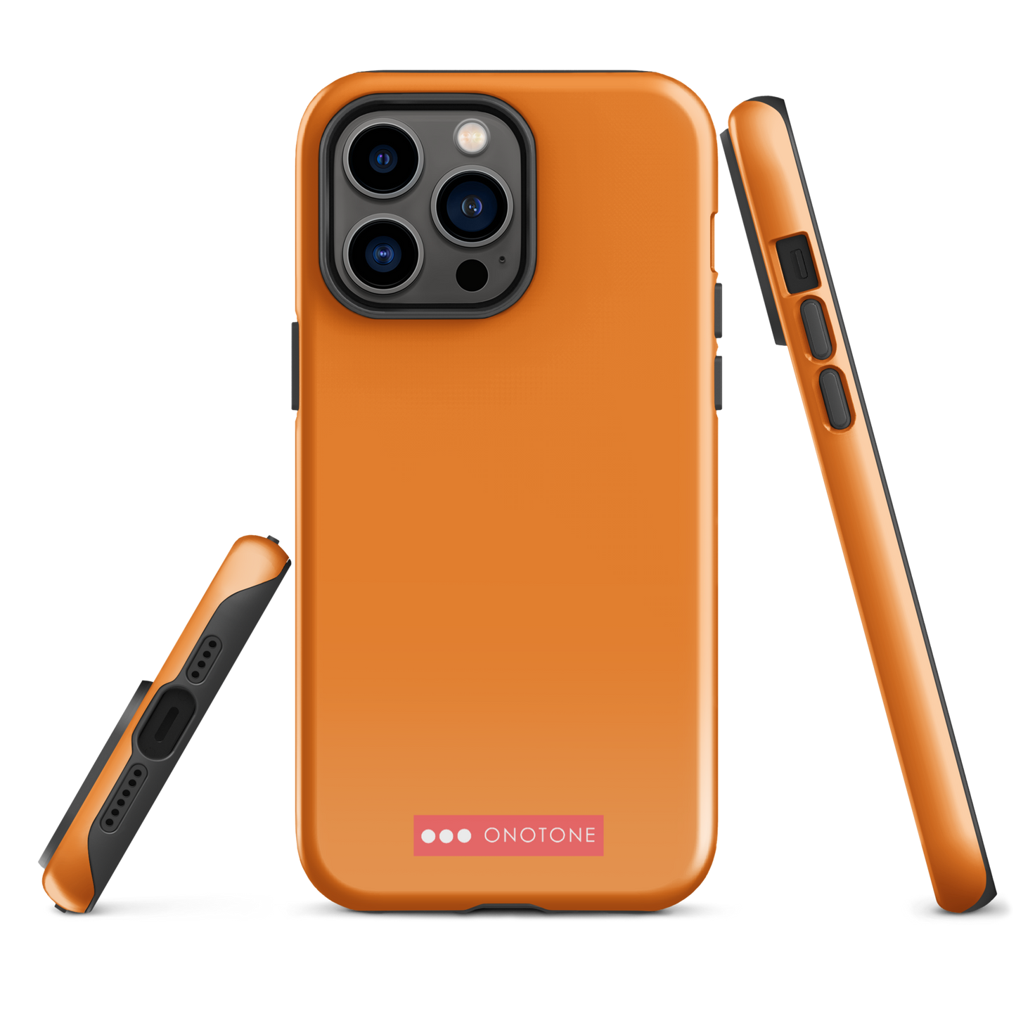 Dual Layer orange iPhone® Case - Pantone® 151