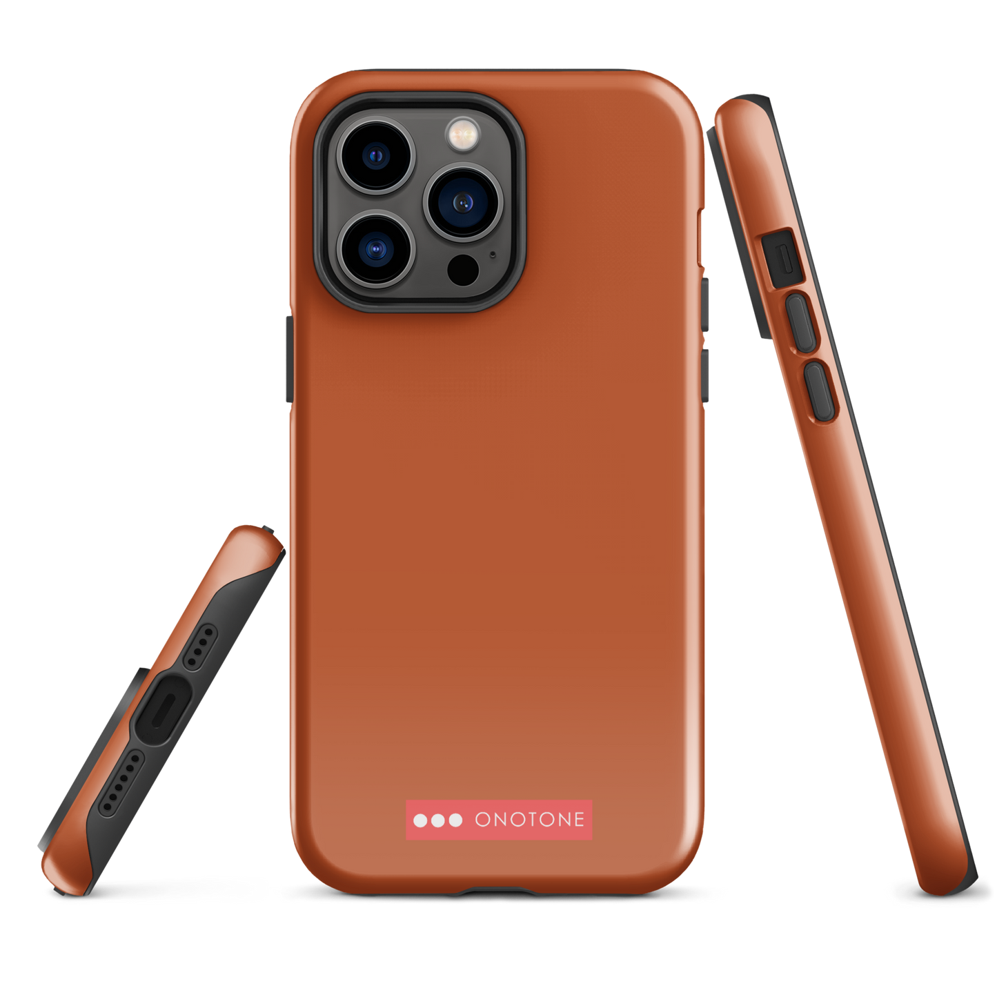 Dual Layer orange iPhone® Case - Pantone® 167