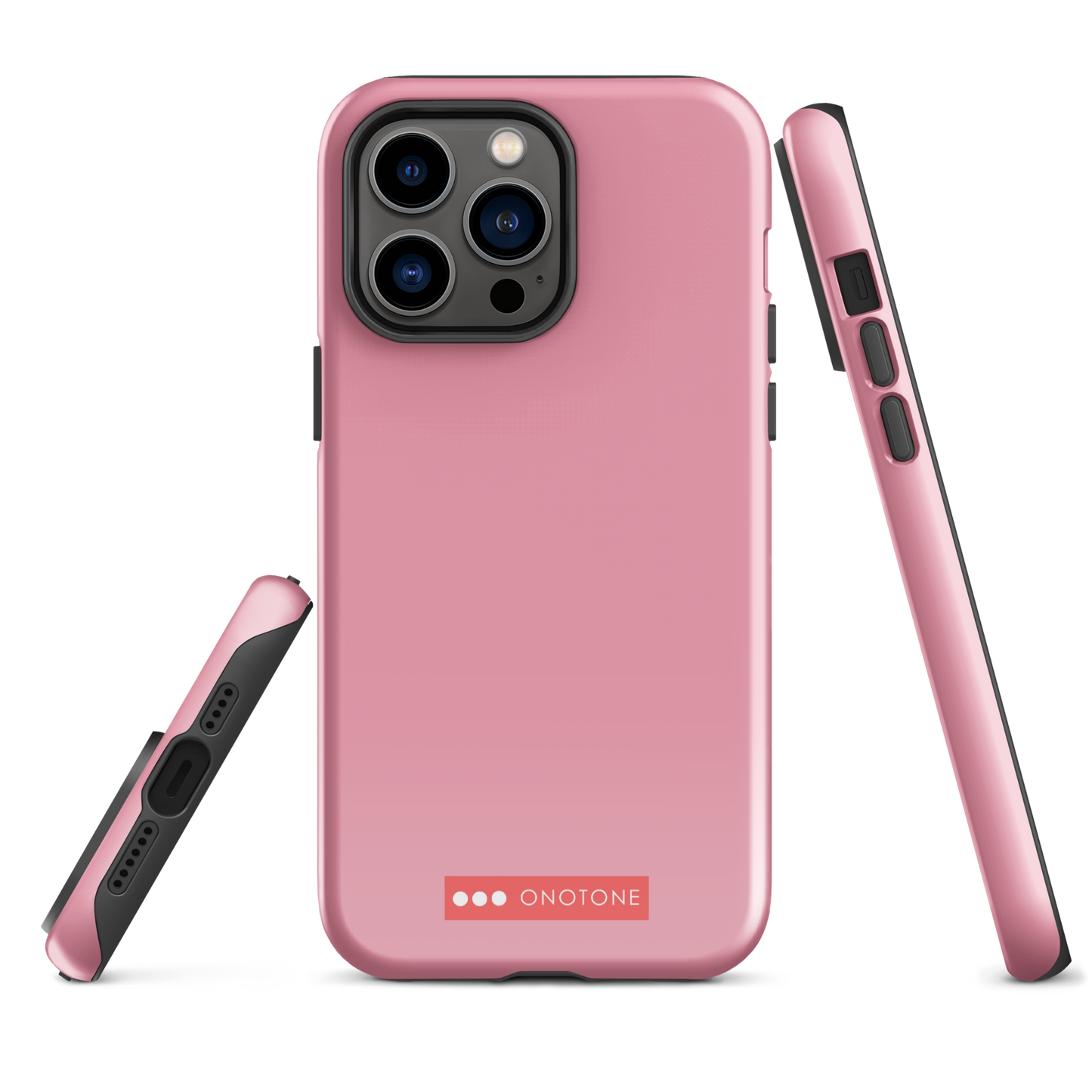 Dual Layer pink iPhone® Case - Pantone® 197