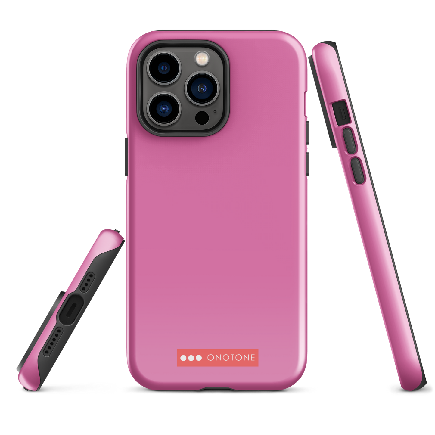 Dual Layer pink iPhone® Case - Pantone® 224