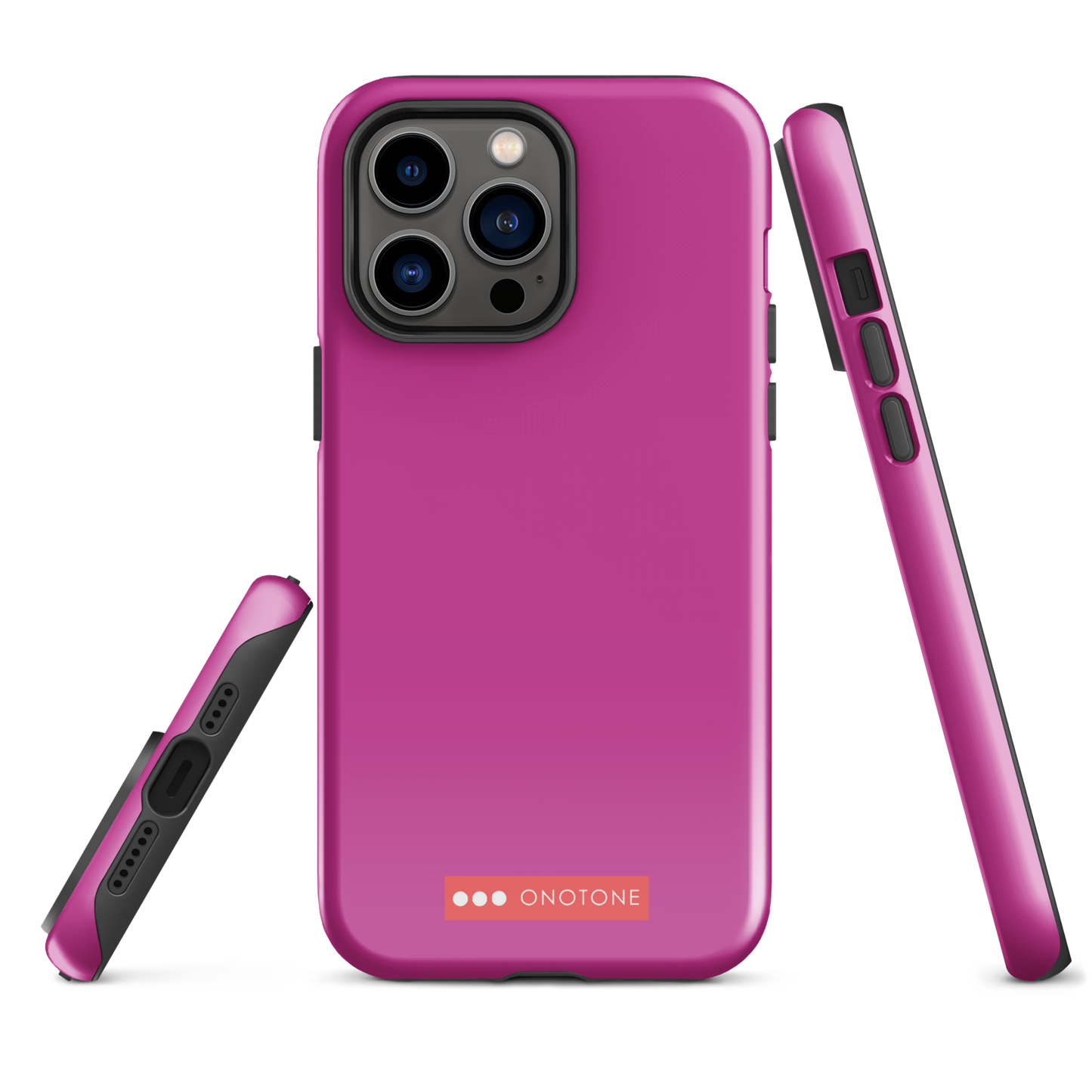 Dual Layer pink iPhone® Case - Pantone® 240