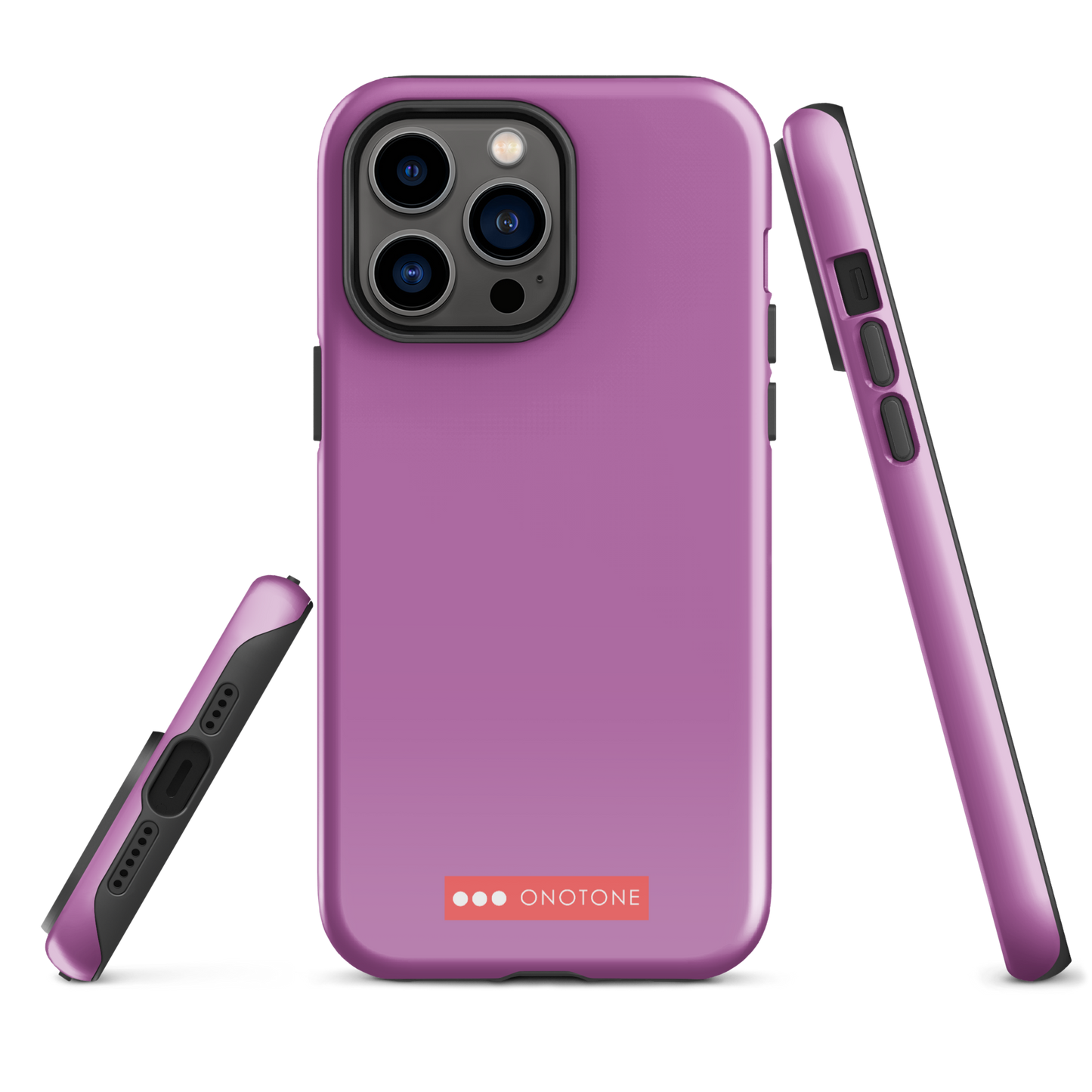 Dual Layer pink iPhone® Case - Pantone® 252