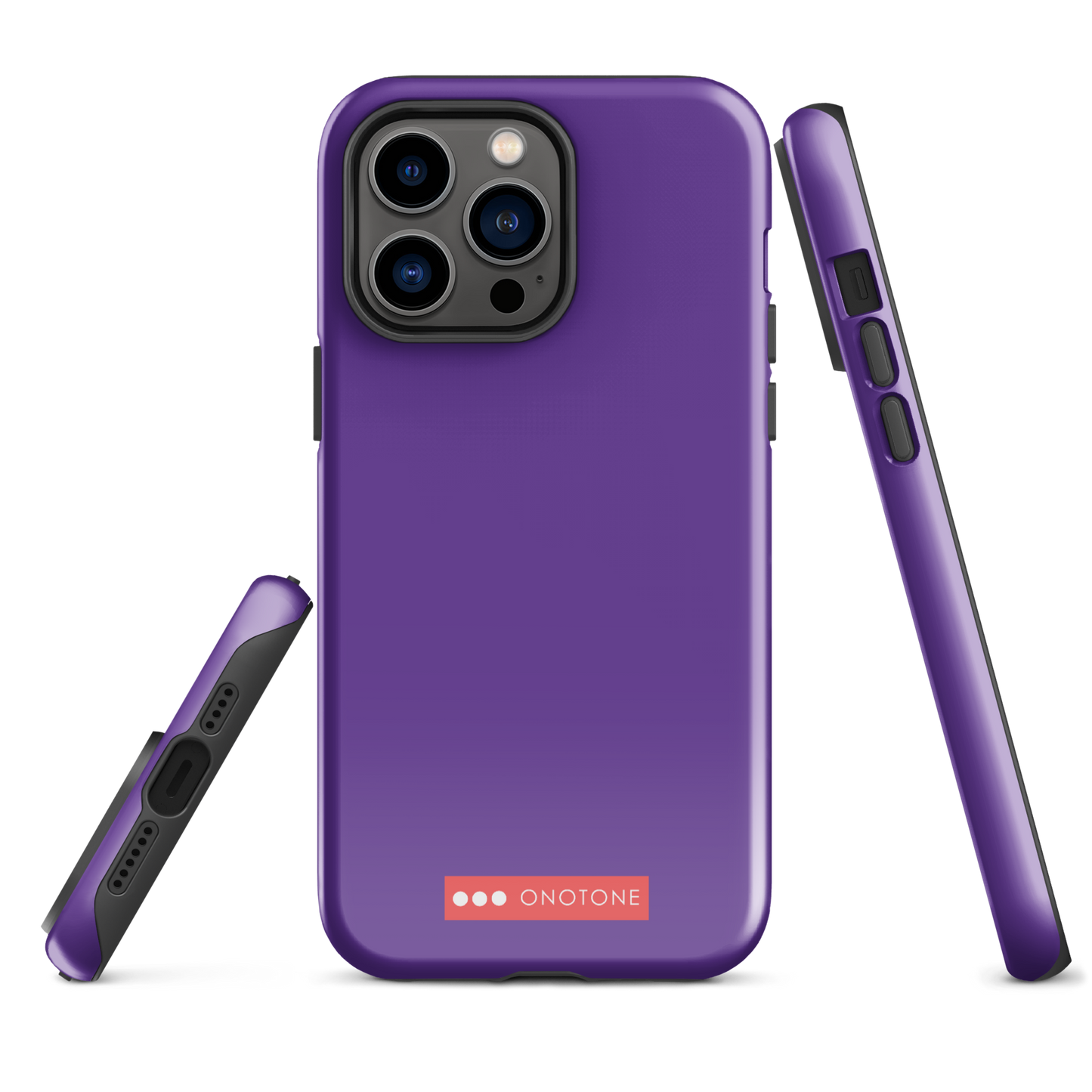 Dual Layer purple iPhone® Case - Pantone® 267