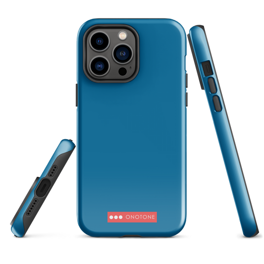 Solid Color blue iPhone® Case - Pantone® 307