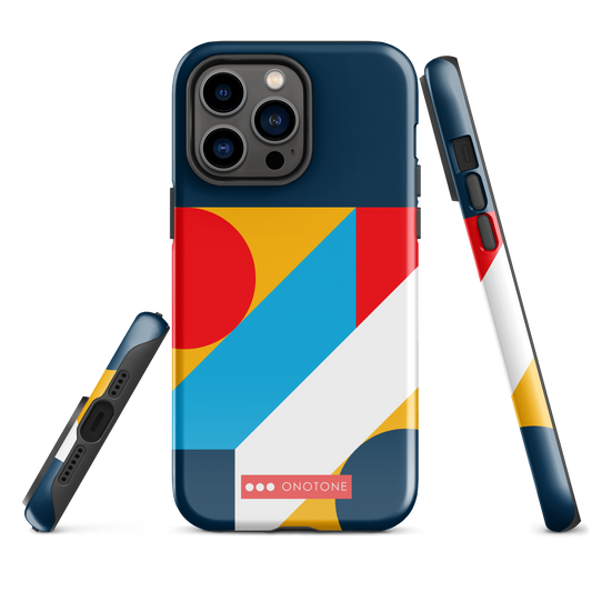 Dual Layer abstract modern iPhone® Case