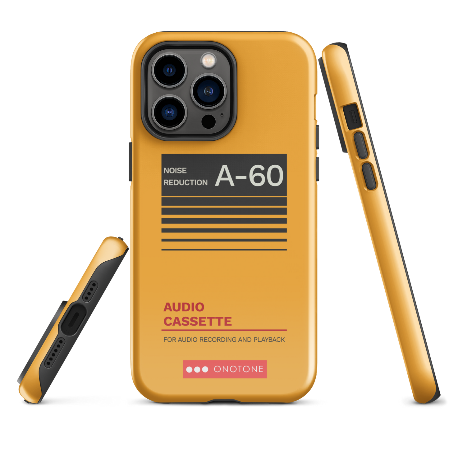 Dual Layer audio casette modern iPhone® Case