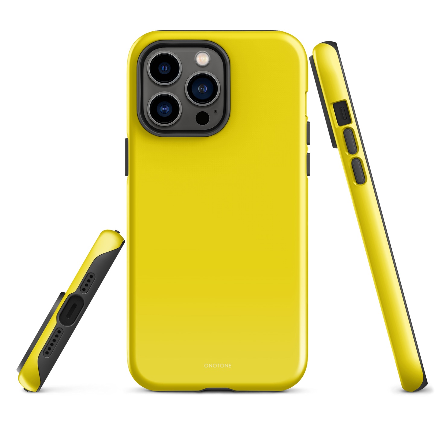 Solid Color yellow iPhone® Case - Pantone® 102