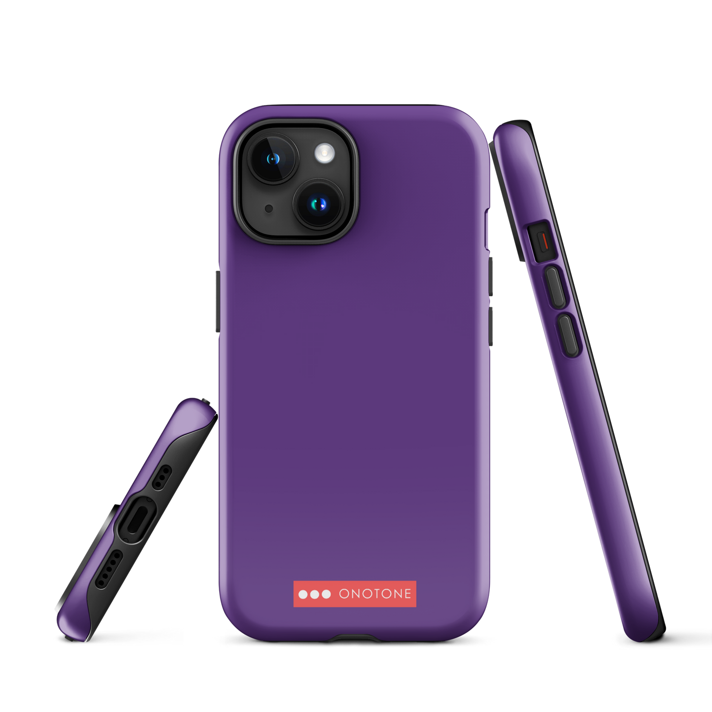Solid Color purple iPhone® Case - Pantone® 268