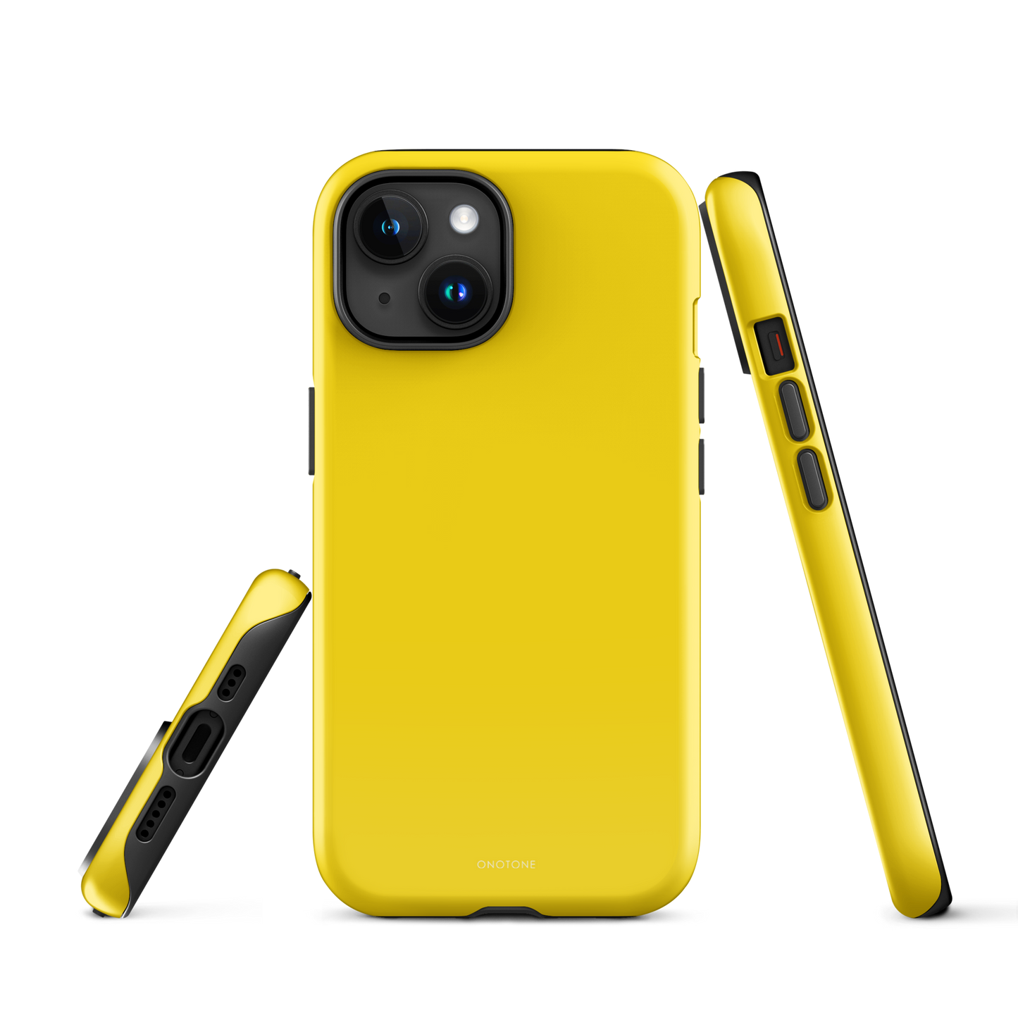 Solid Color yellow iPhone® Case - Pantone® 108