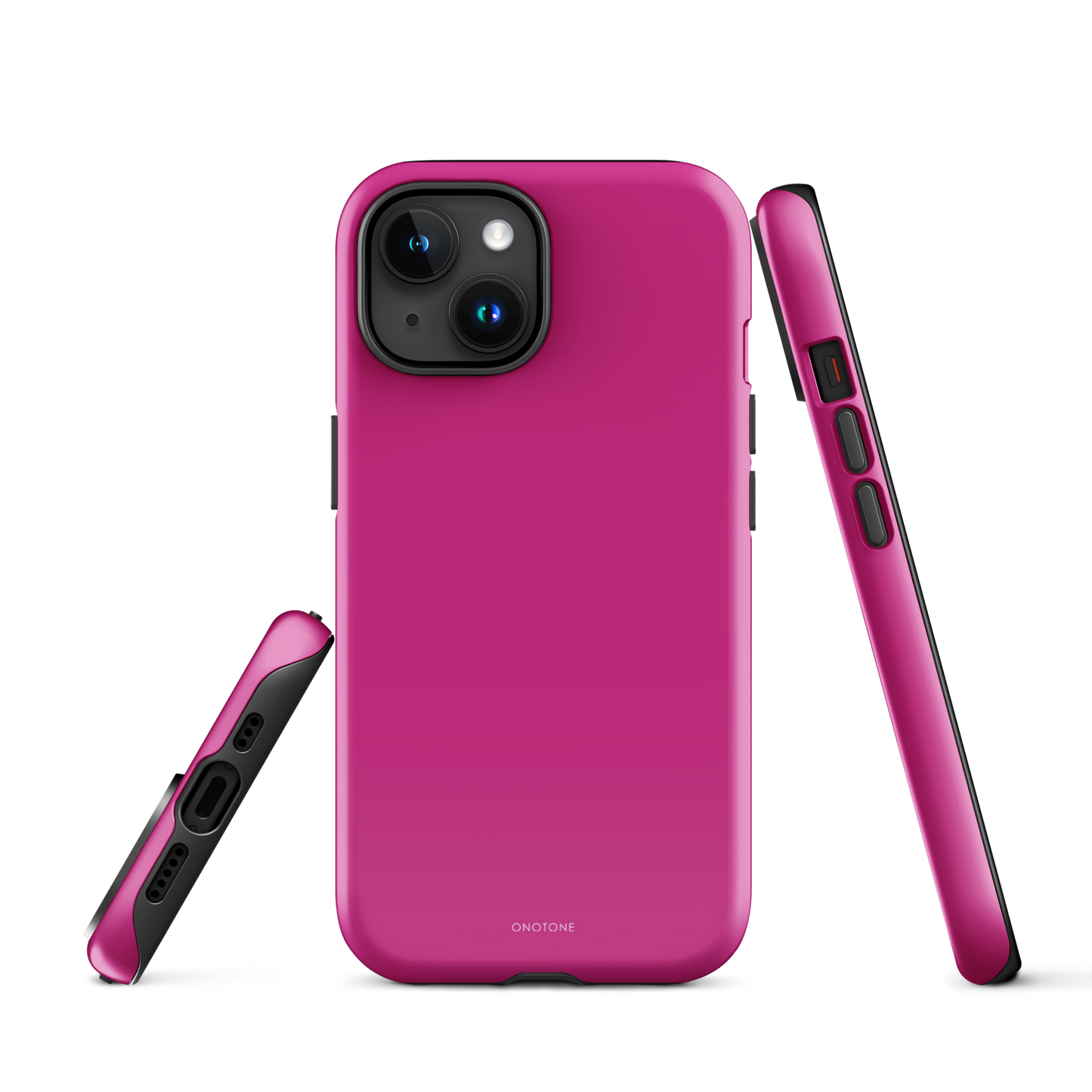 Solid Color pink iPhone® Case - Pantone® 233
