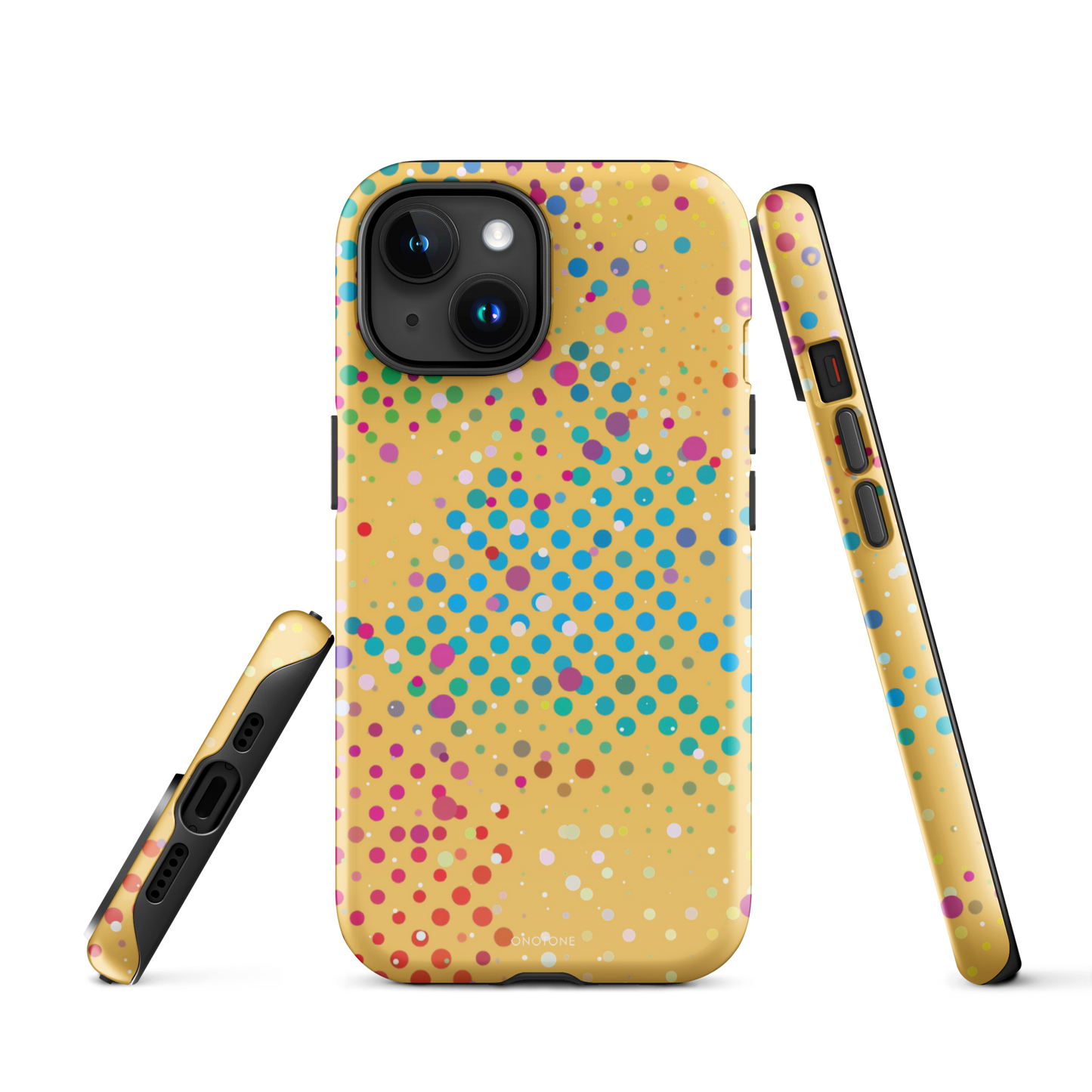 Butterblond Polka Dot iPhone 15 (MagSafe) Case