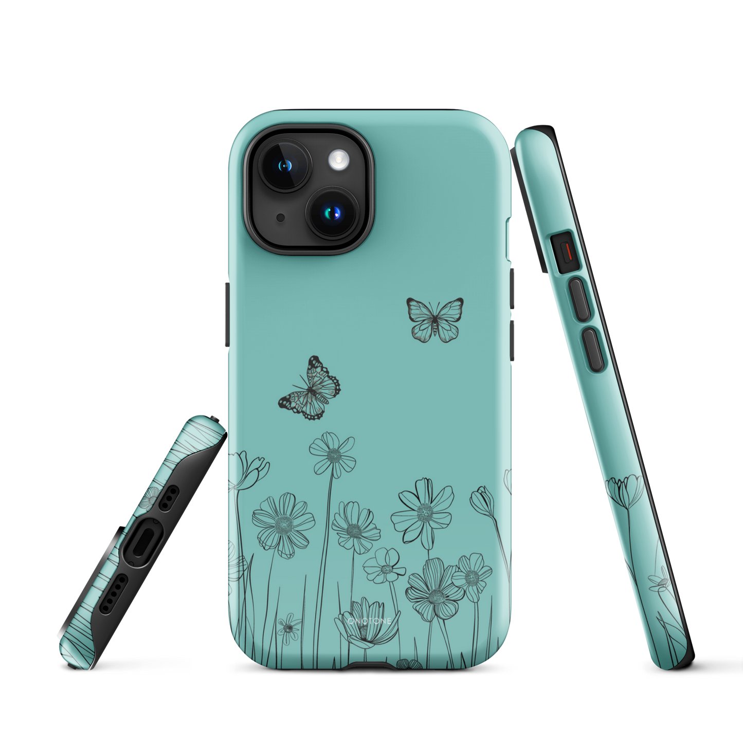 Cyan Sea Pastel Color iPhone 15 (MagSafe) Case