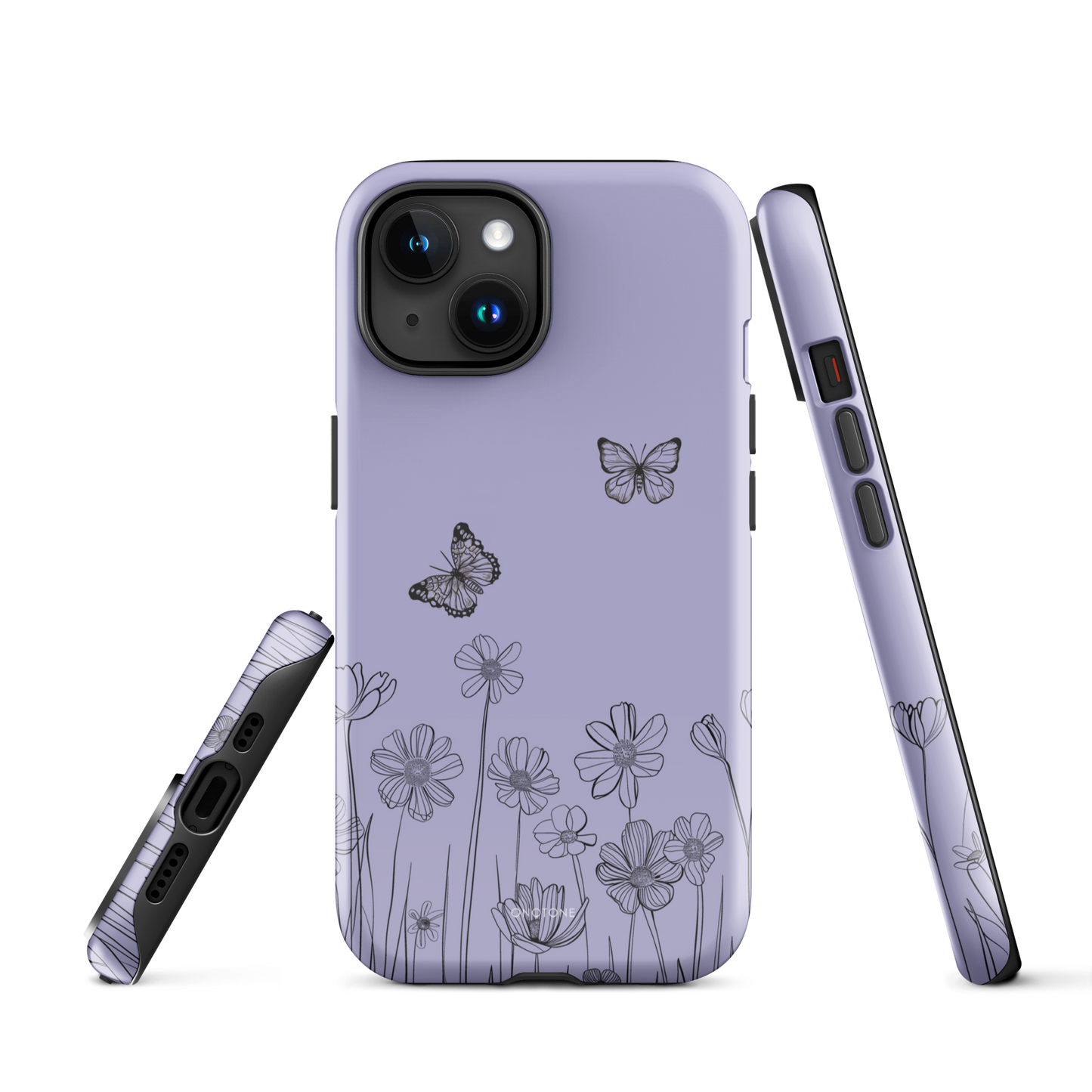 Lavender Fields Pastel Color iPhone 15 (MagSafe) Case
