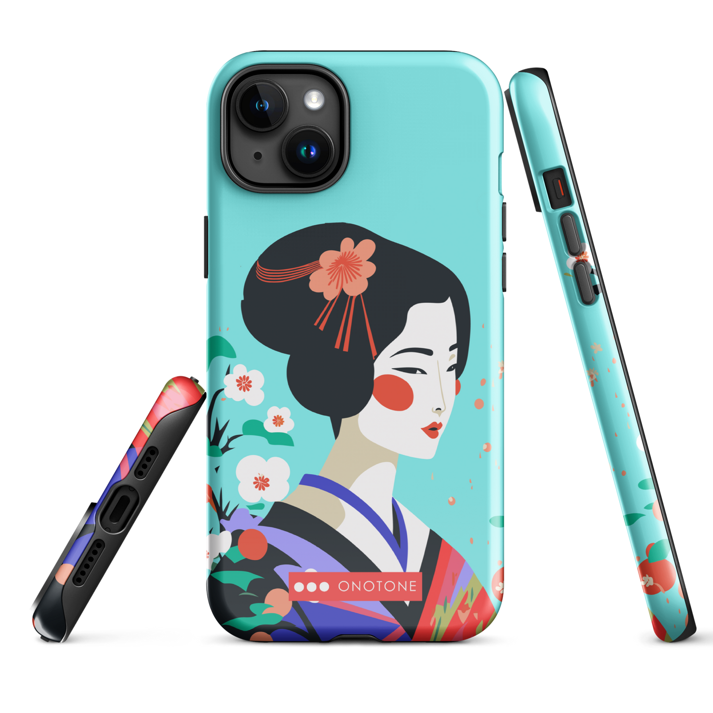 Dual Layer geisha modern iPhone® Case