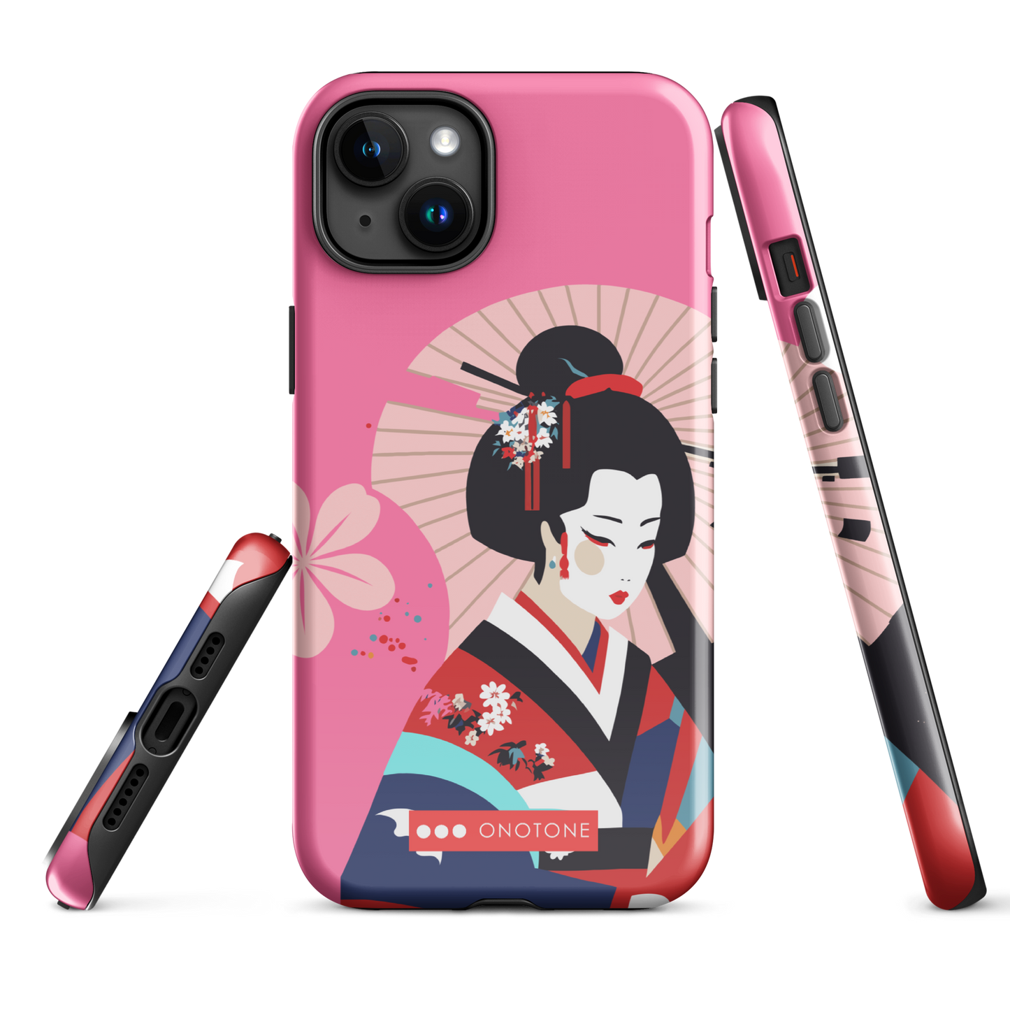 Dual Layer geisha modern iPhone® Case