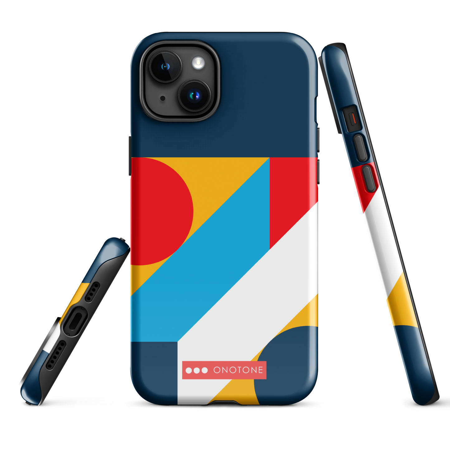 Dual Layer abstract modern iPhone® Case
