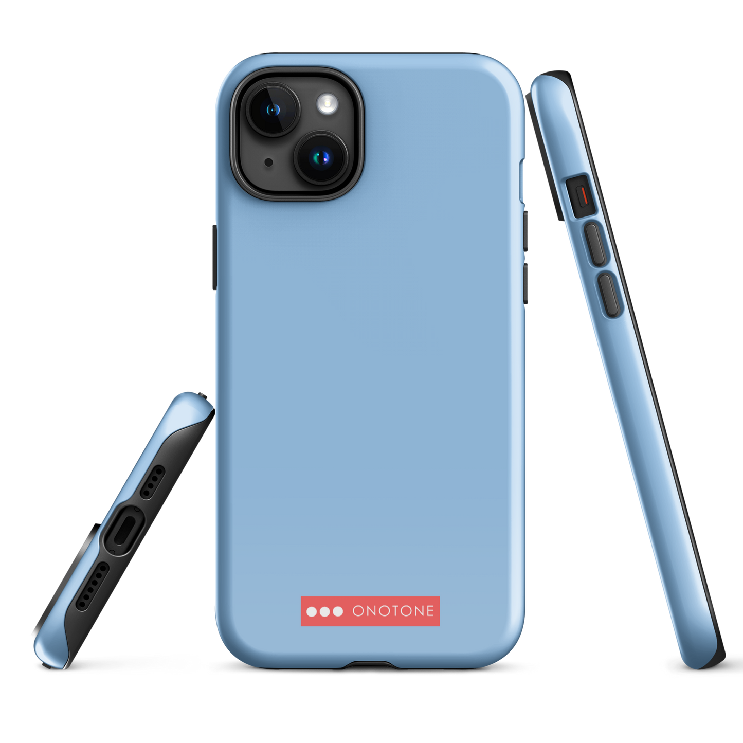 Solid Color blue iPhone® Case - Pantone® 283